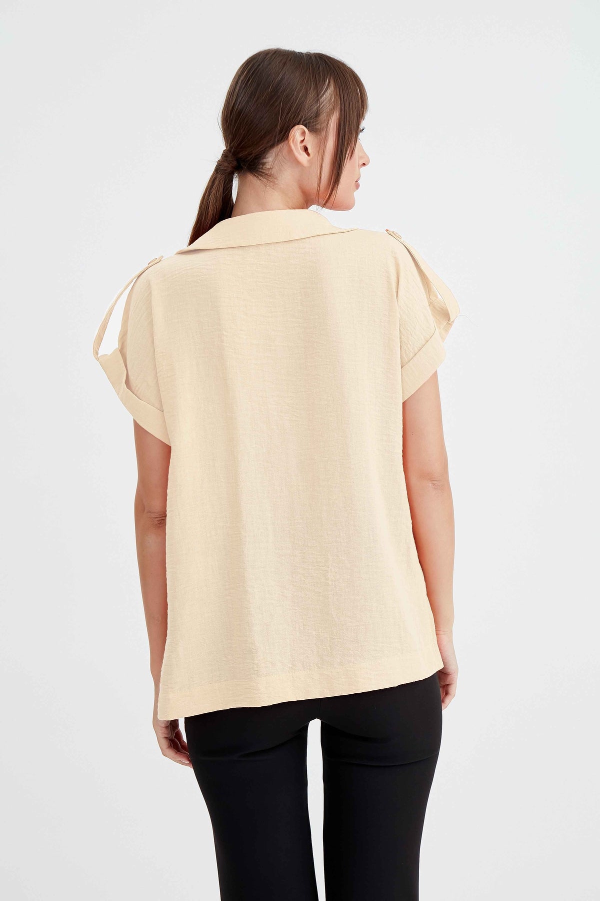 VISCOSE LINEN SHIRT