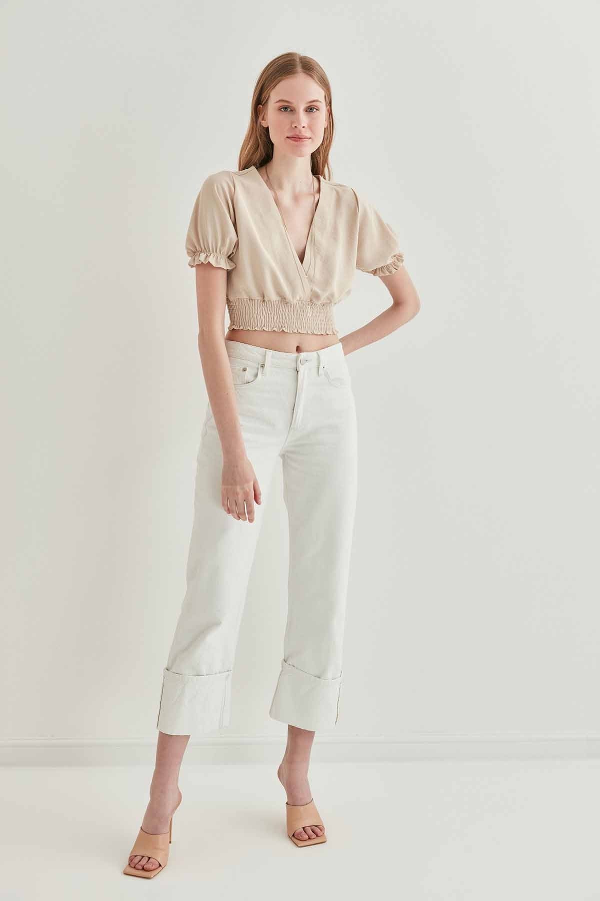 COILED BLOUSE