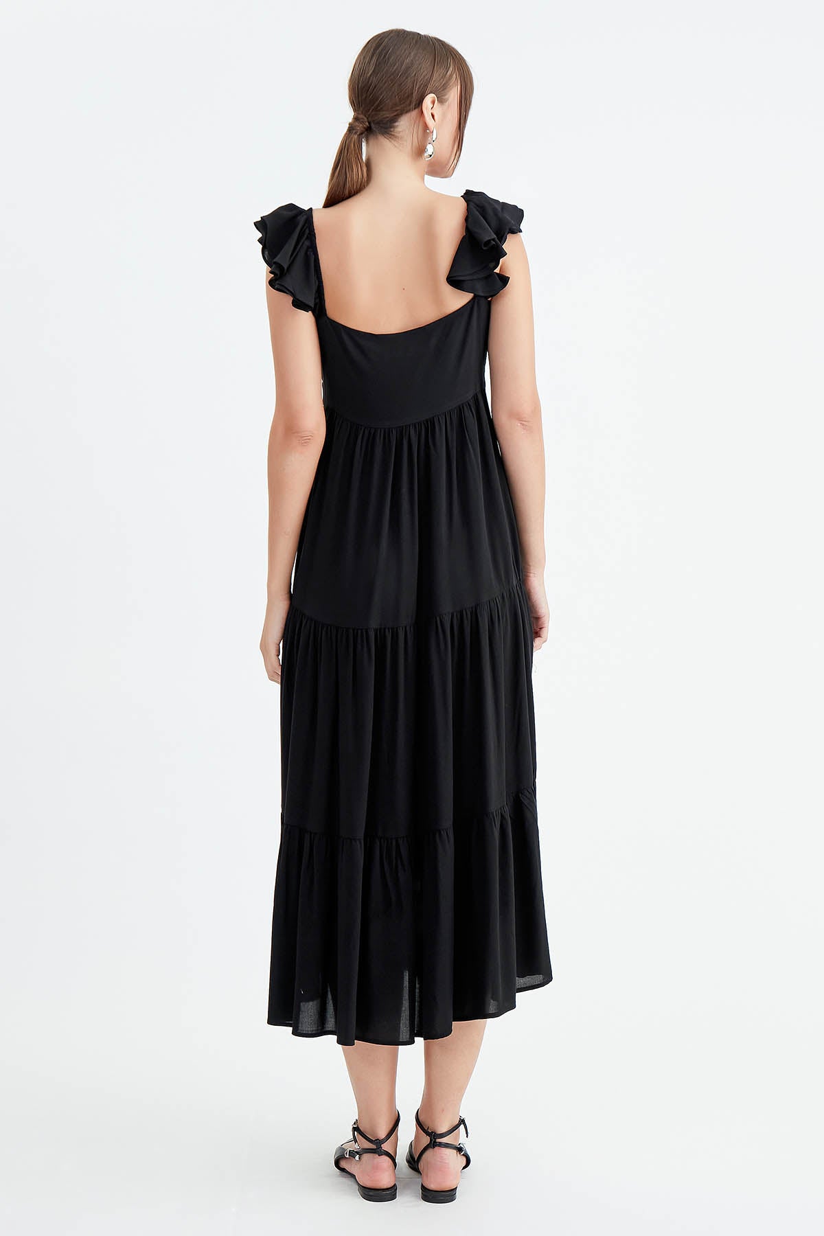TIERED LONG DRESS