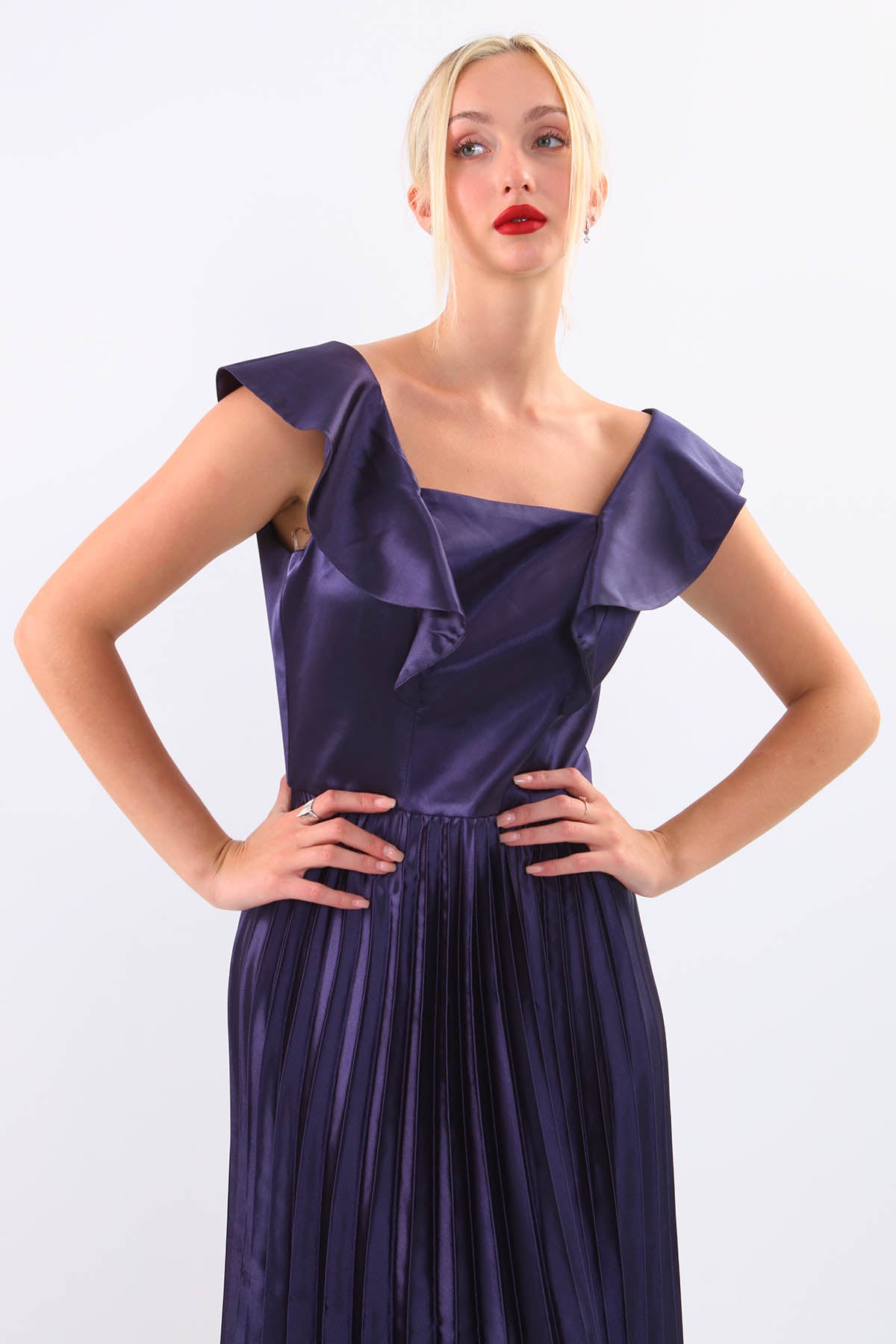SATIN DRESS