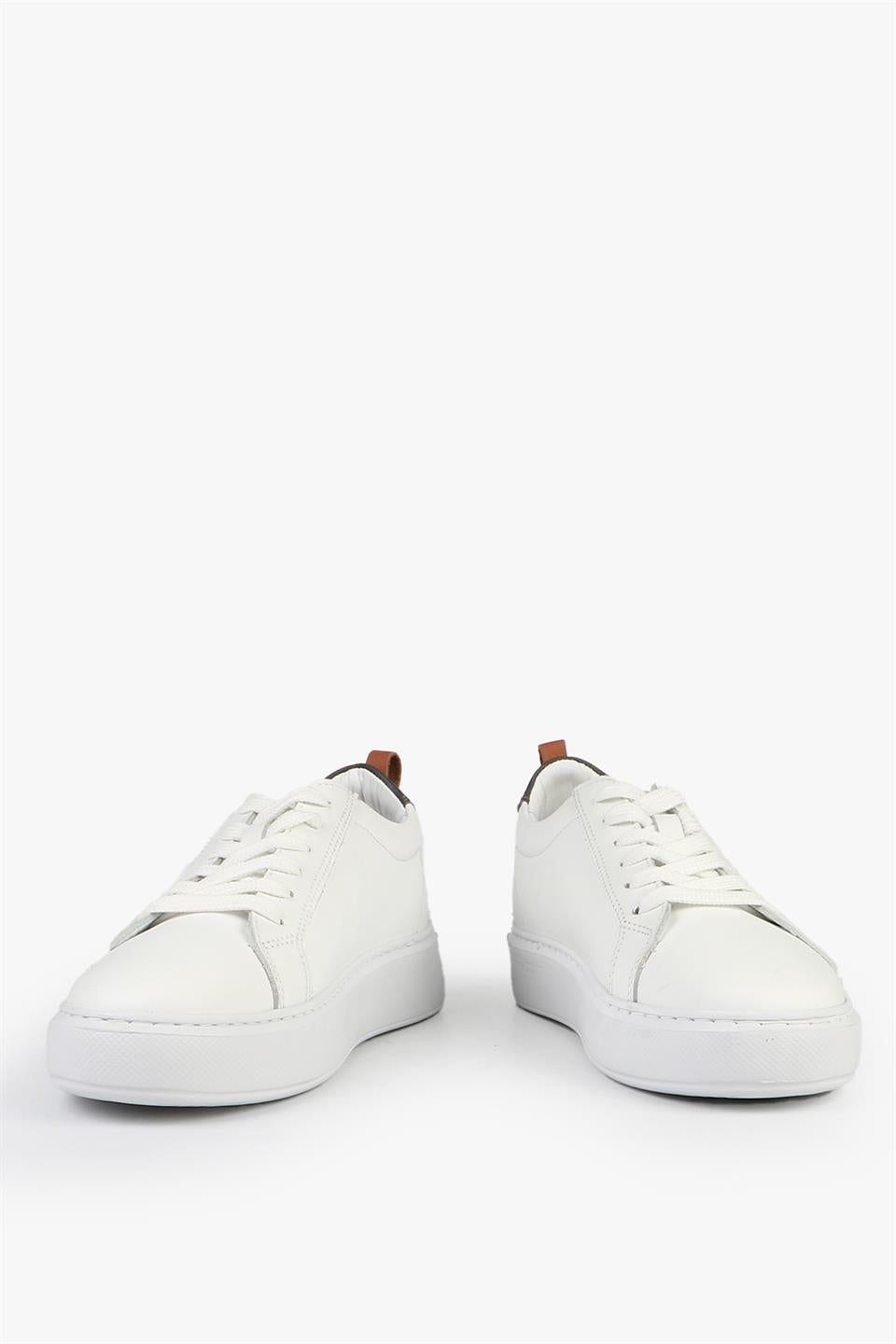 Real Leather Maringa White Women's Shoes
