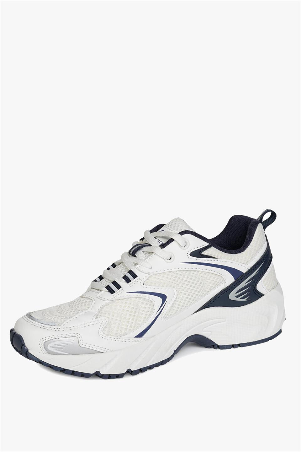 Hader White Navy Women's Sports Shoes