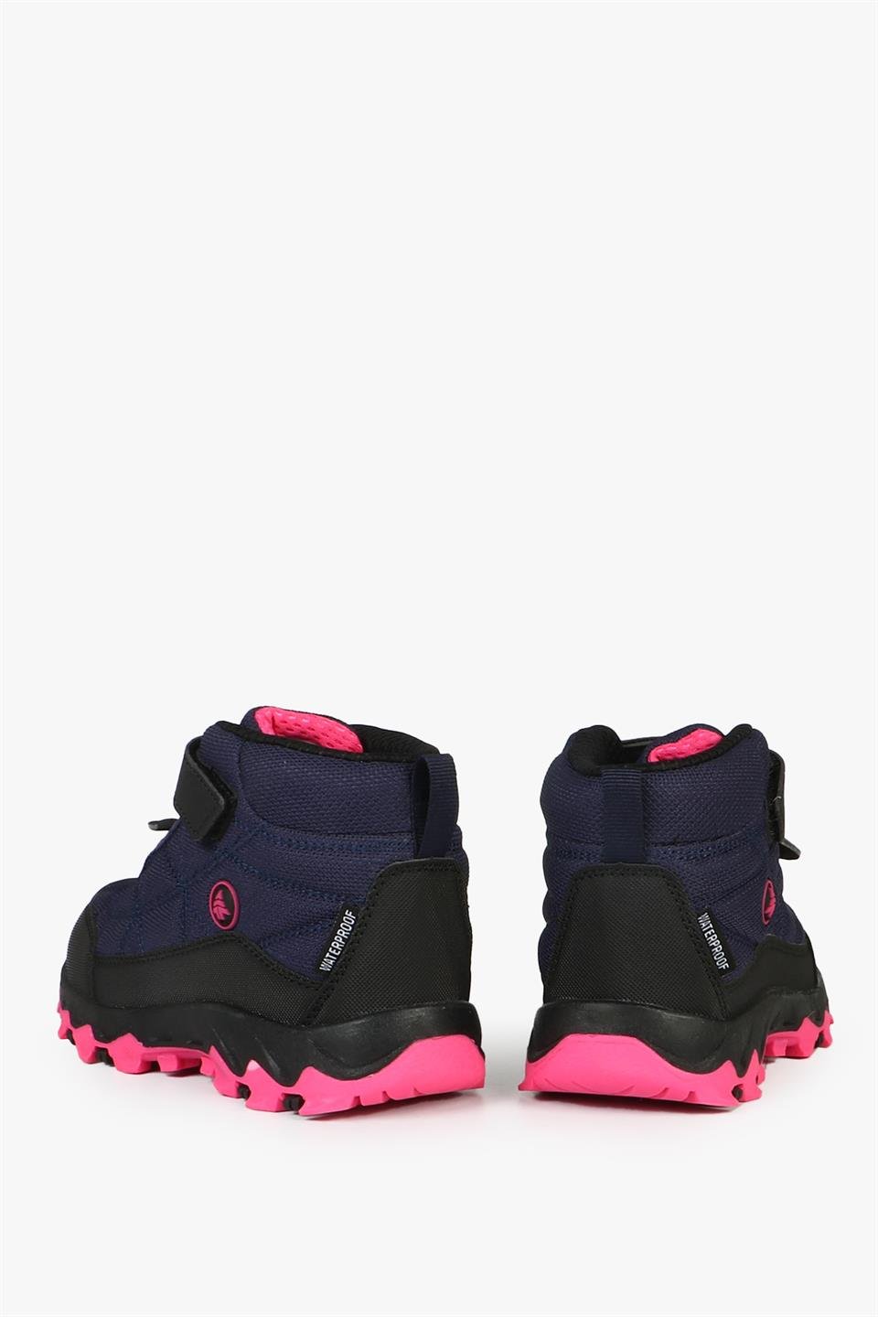 Waterproof Vector Purple Pink Girl and Boy Outdoor Boots