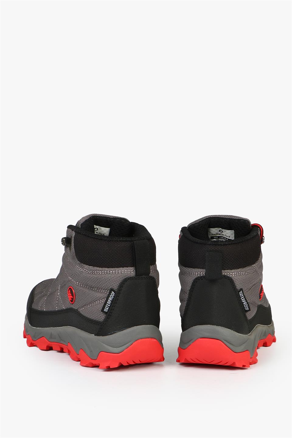 Waterproof Vector Grey Red Female Outdoor Boots