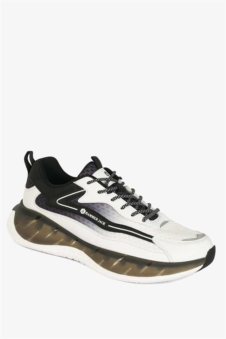 Fernand Black And White Men's Sports Shoes