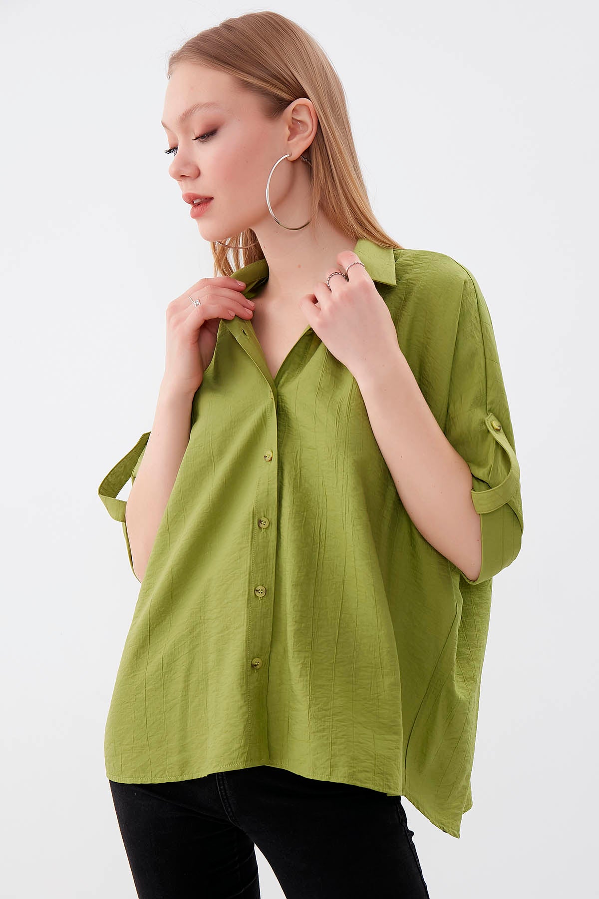 CRINKLE SHIRT