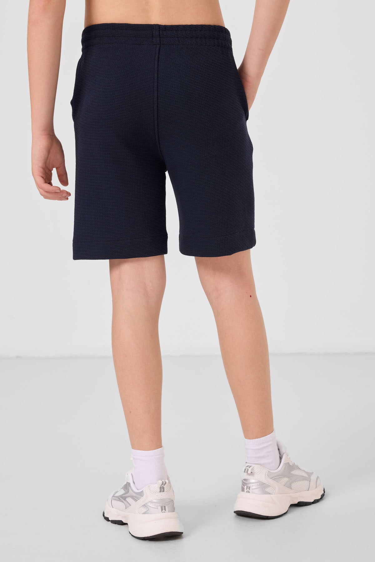 Cotton soft-weave Standard Fit Basic Shorts - 11289