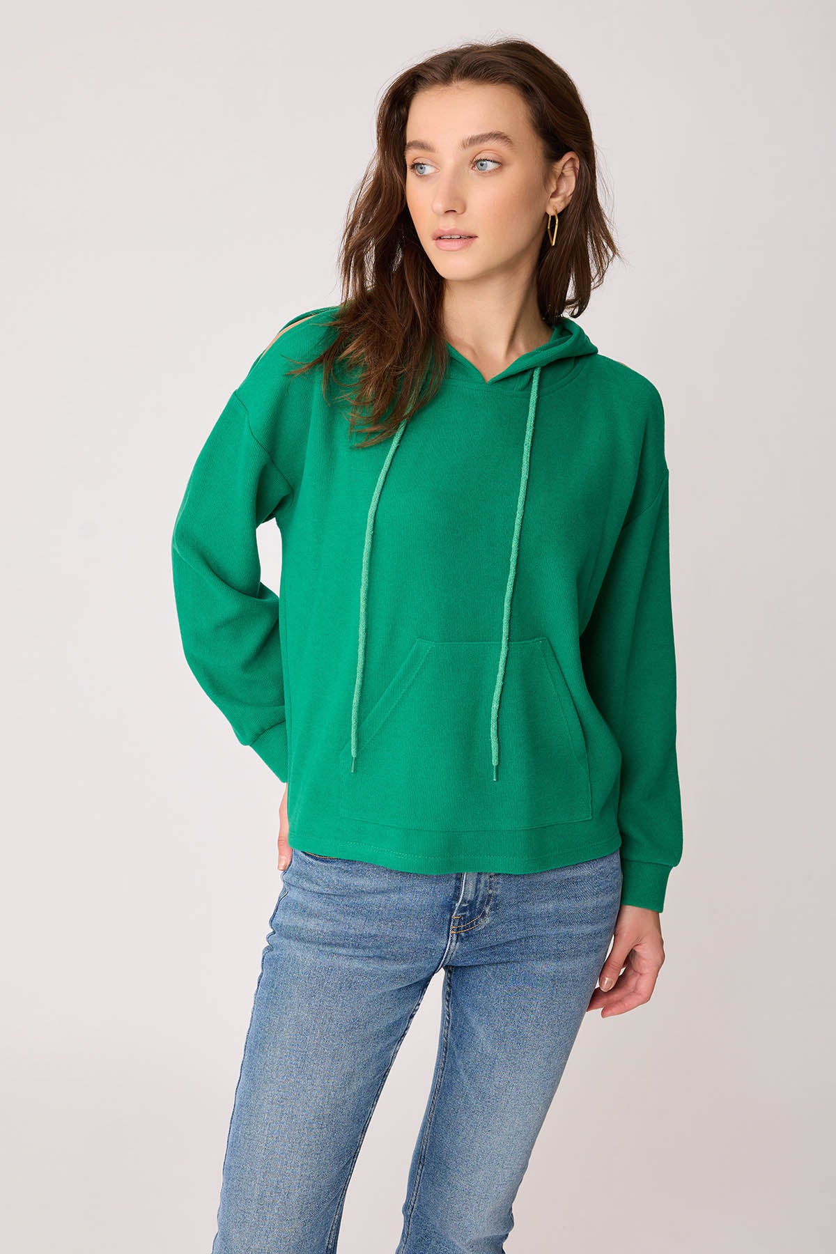 KANGAROO POCKET HOODIE SWEATSHIRT