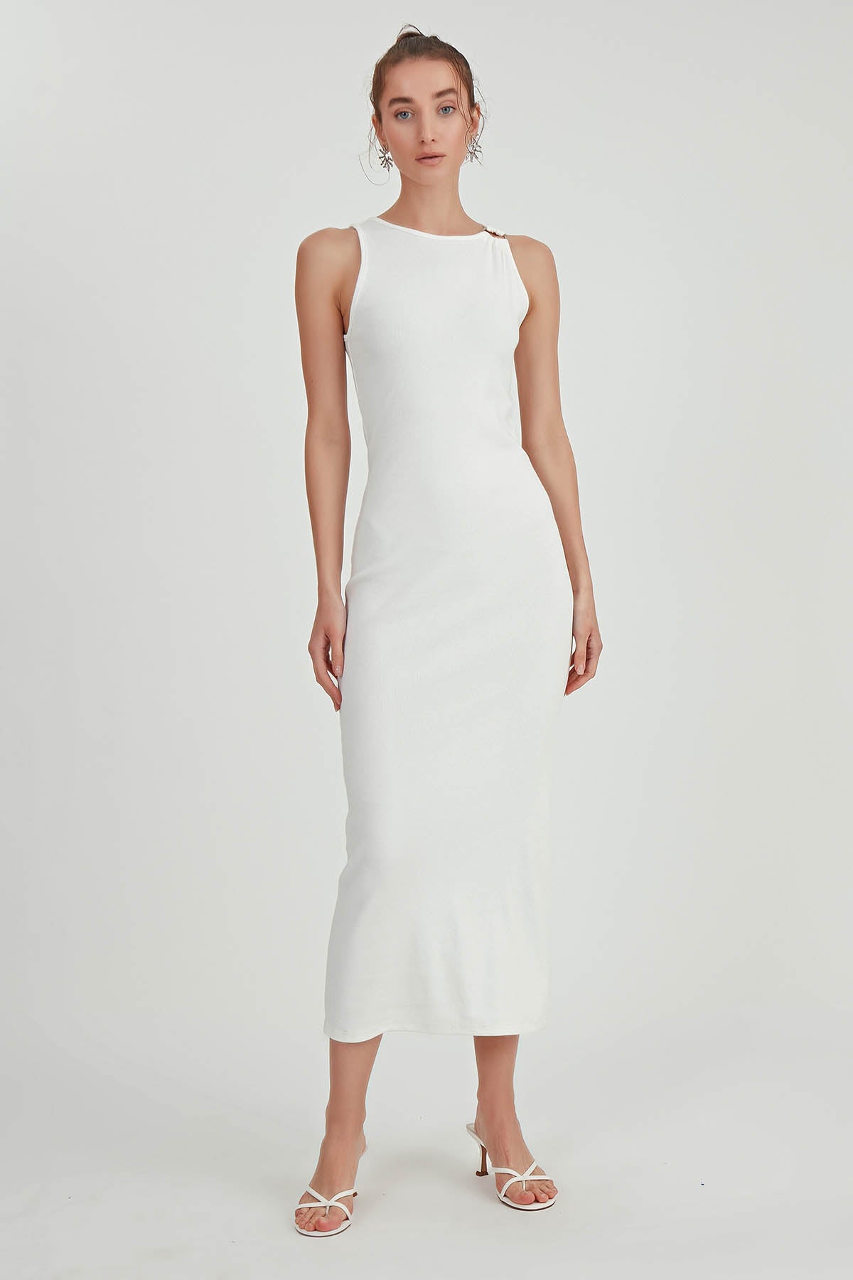 LONG KNITTED DRESS