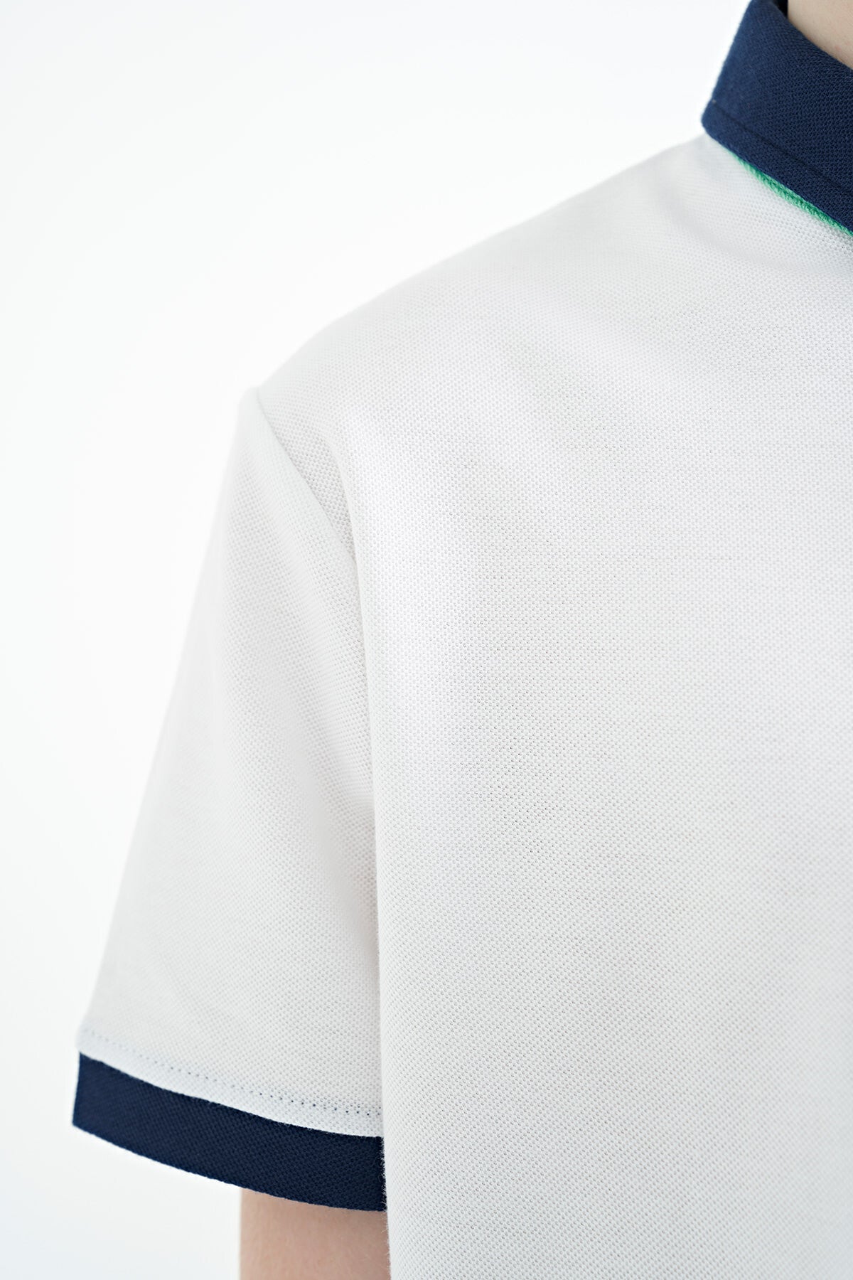 Printed Pocket Detailed Standard Fit Polo Collar Boys T-Shirt - 11144