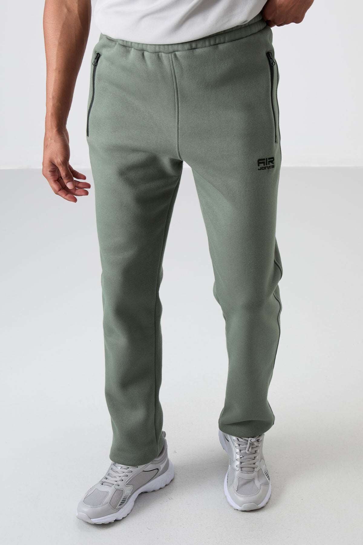 Carlo Khaki Men's Tracksuit Bottom with Piping - 84942
