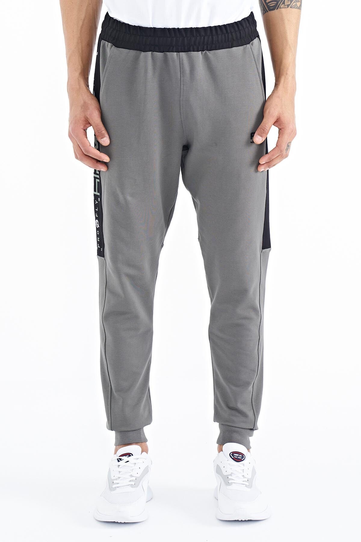 Paul Khaki Jogger Men's Tracksuit Bottom - 84915