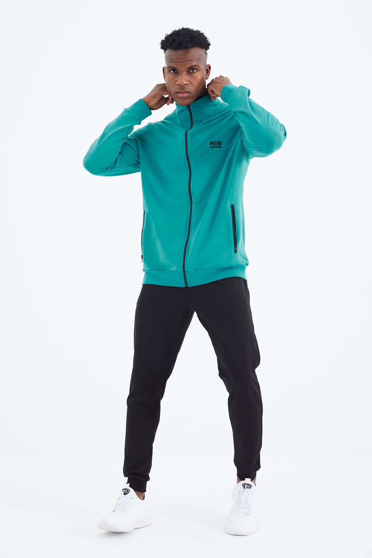Igor Green - Black Standard Mold Tracksuit Set - 85229