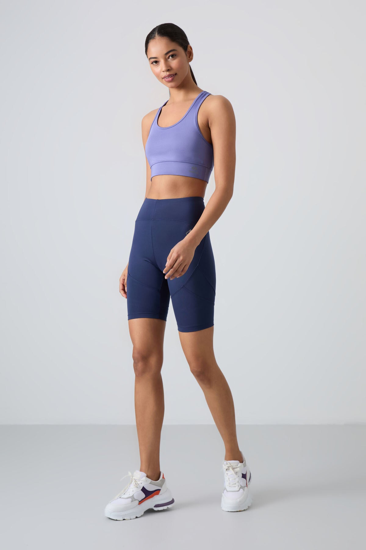 Plato Back Detailed Narrow Mold U Collar Women's Sports Bustier - 97120