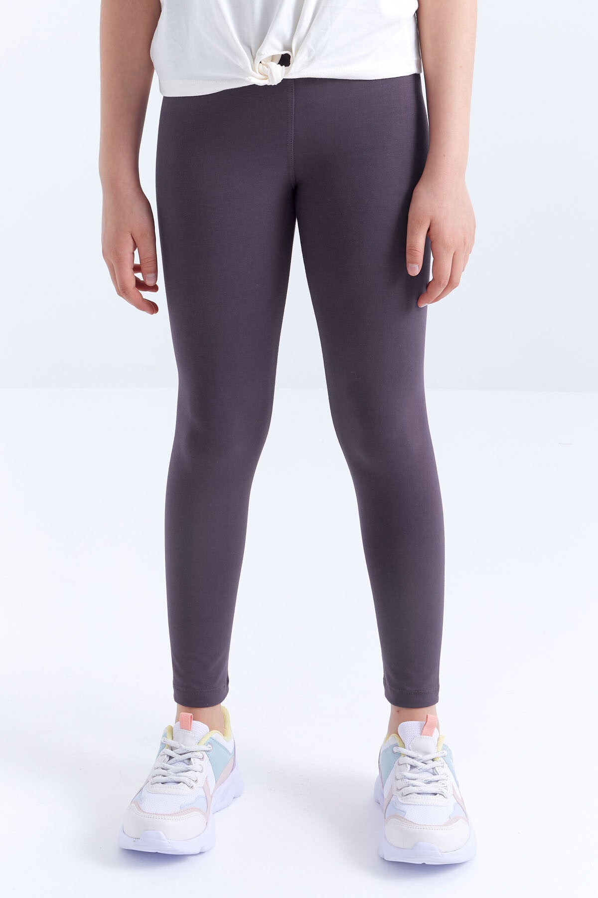 Plato High Waist Slim Leg Girls' Tights - 75047