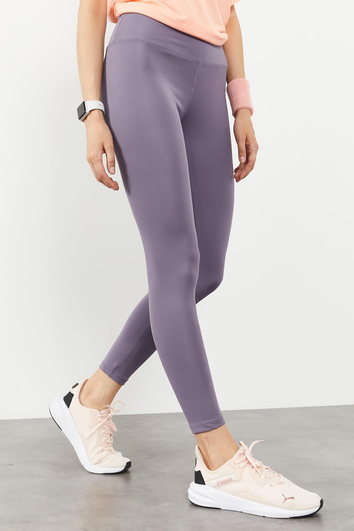 Plato High Waist Stretch Slim Fit Skinny Leg Women's Tights - 94545