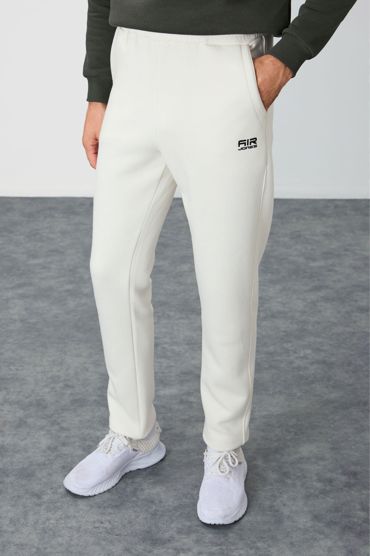 Colin Ecru Jogger Pants Men's Tracksuit Bottom - 84941