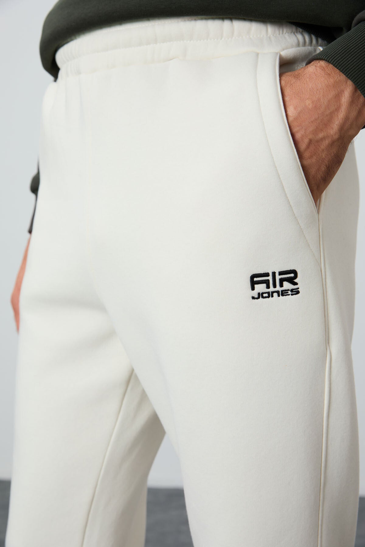 Colin Ecru Jogger Pants Men's Tracksuit Bottom - 84941