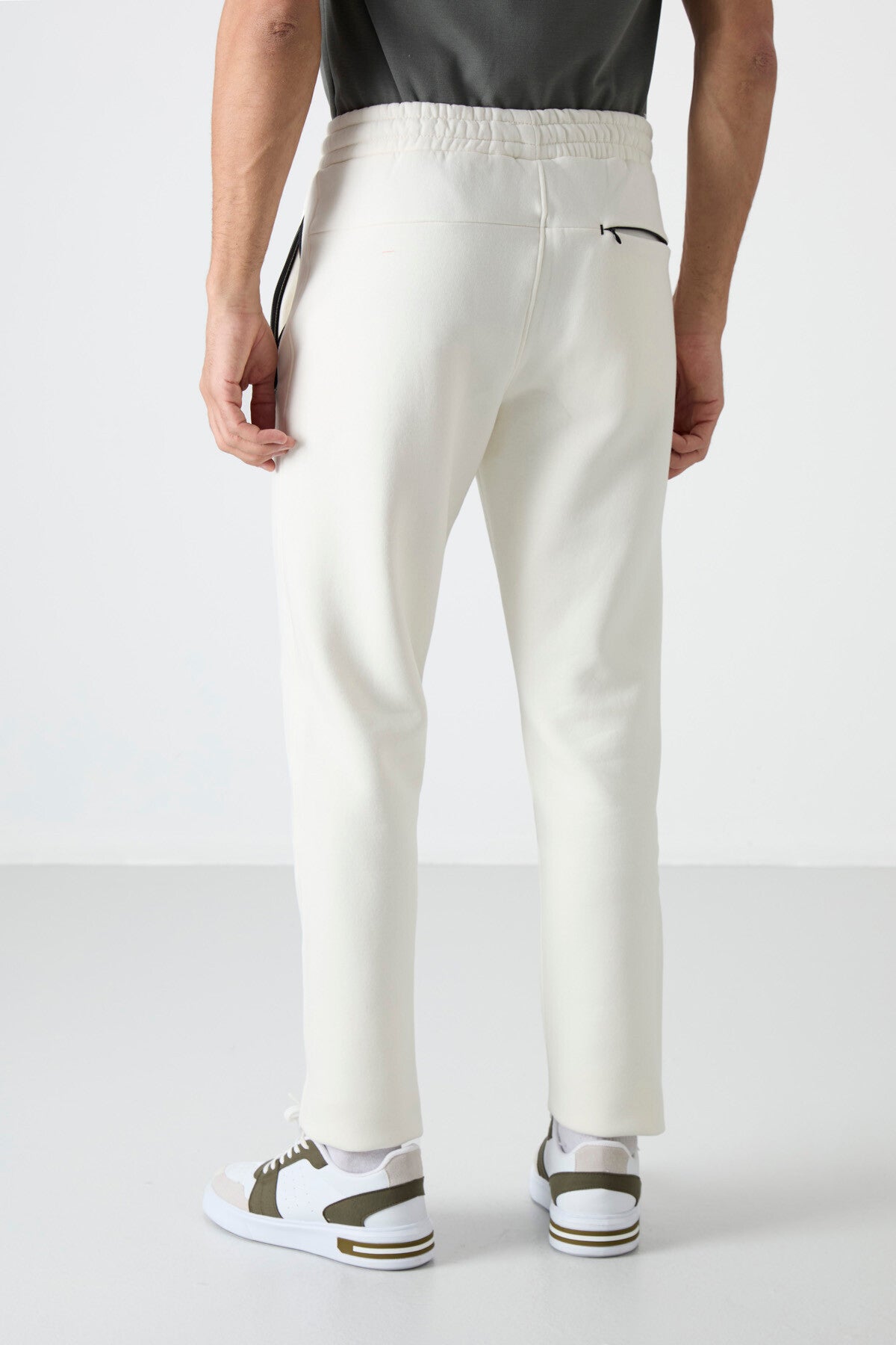 Carlo Ecru Chardonnay Men's Tracksuit Bottom - 84942