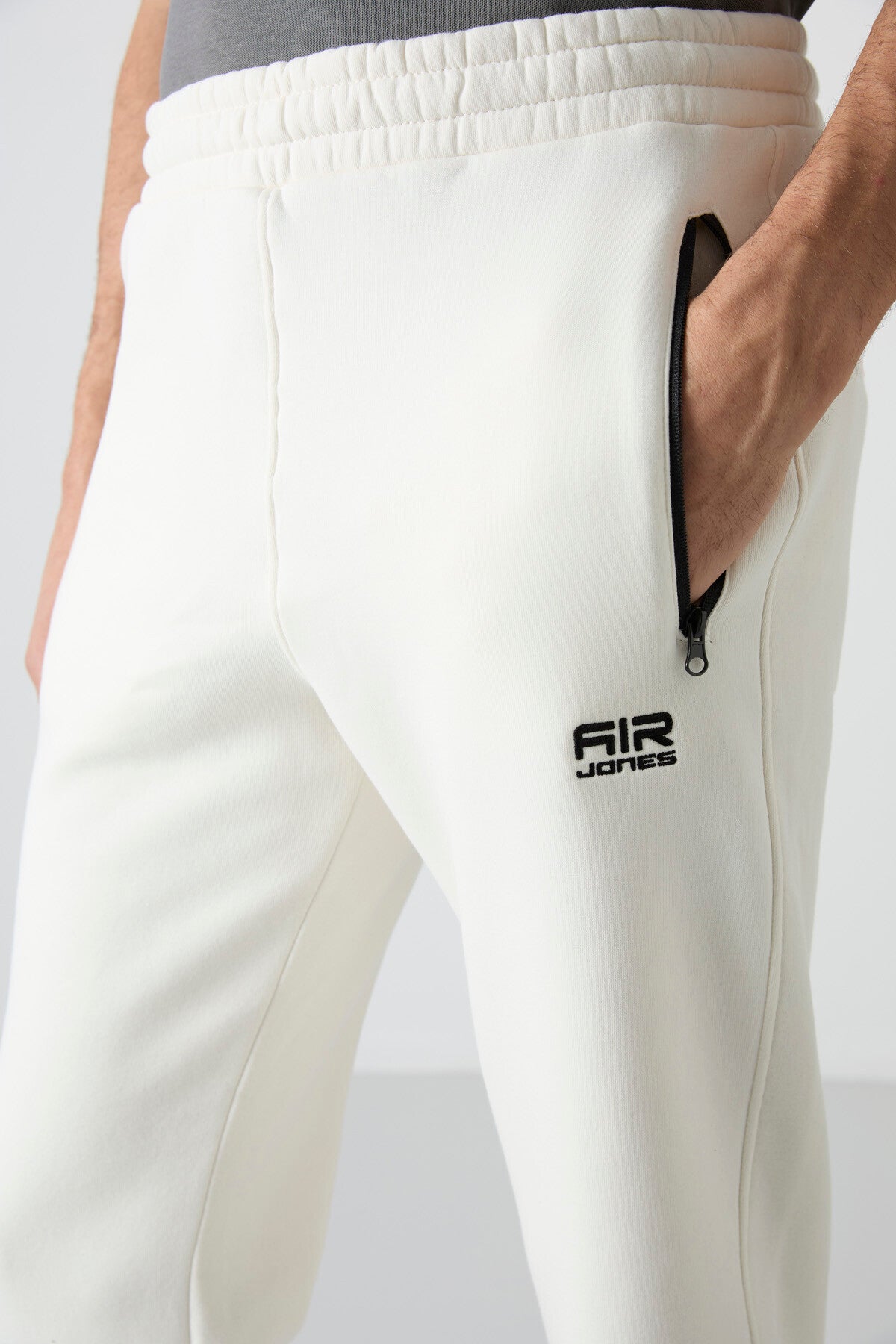 Carlo Ecru Chardonnay Men's Tracksuit Bottom - 84942