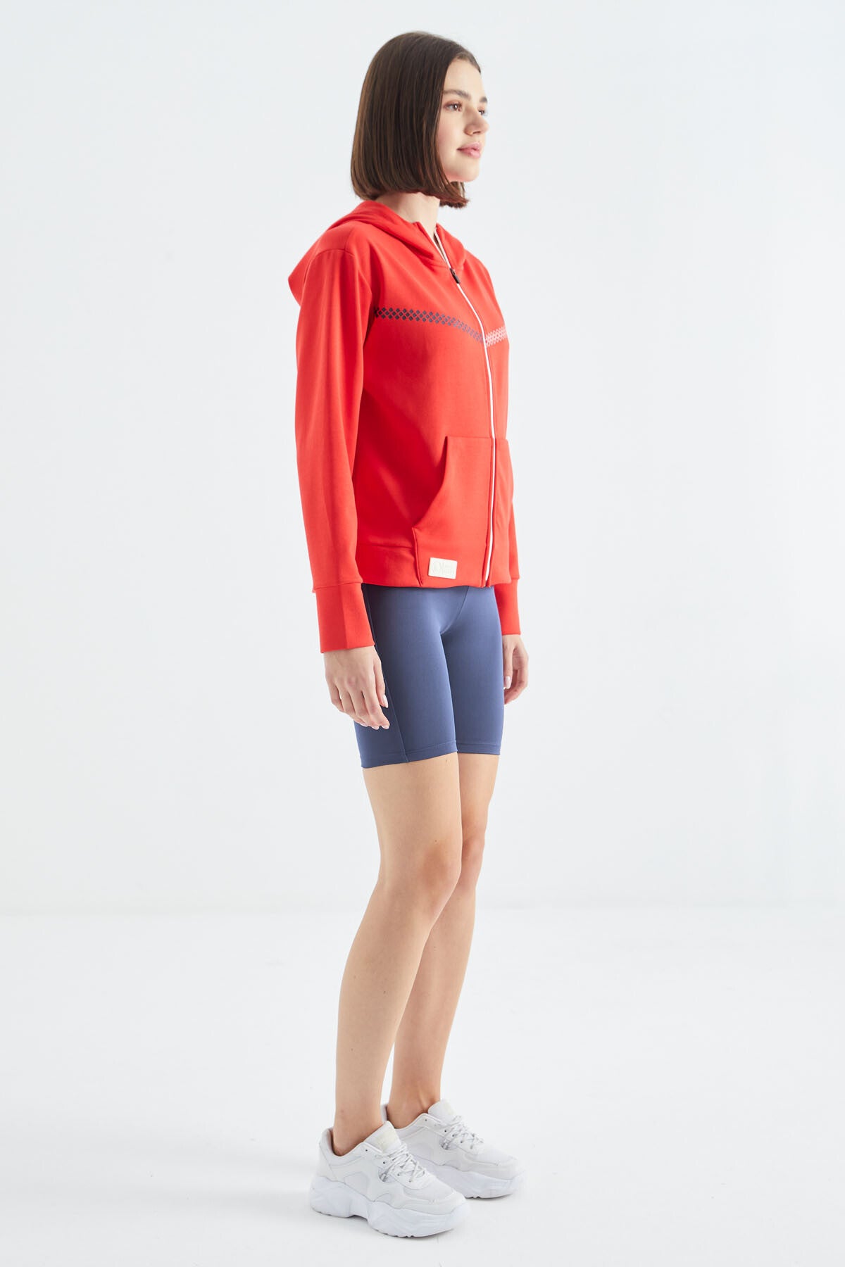 Fiesta Hooded Zippered Women's Sweatshirt - 97277