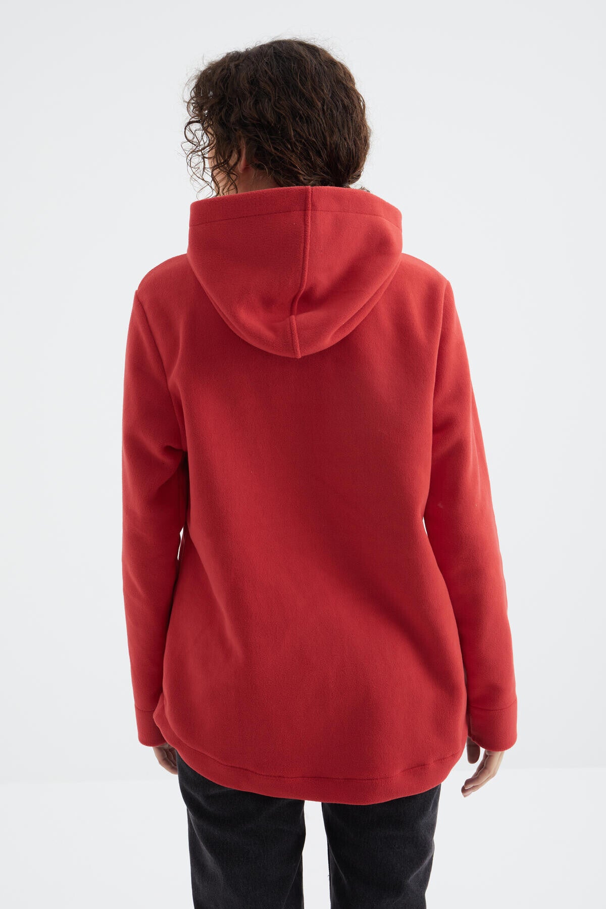 Fiesta Hooded Zippered Comfort Fit Women's Fleece Sweatshirt - 97233