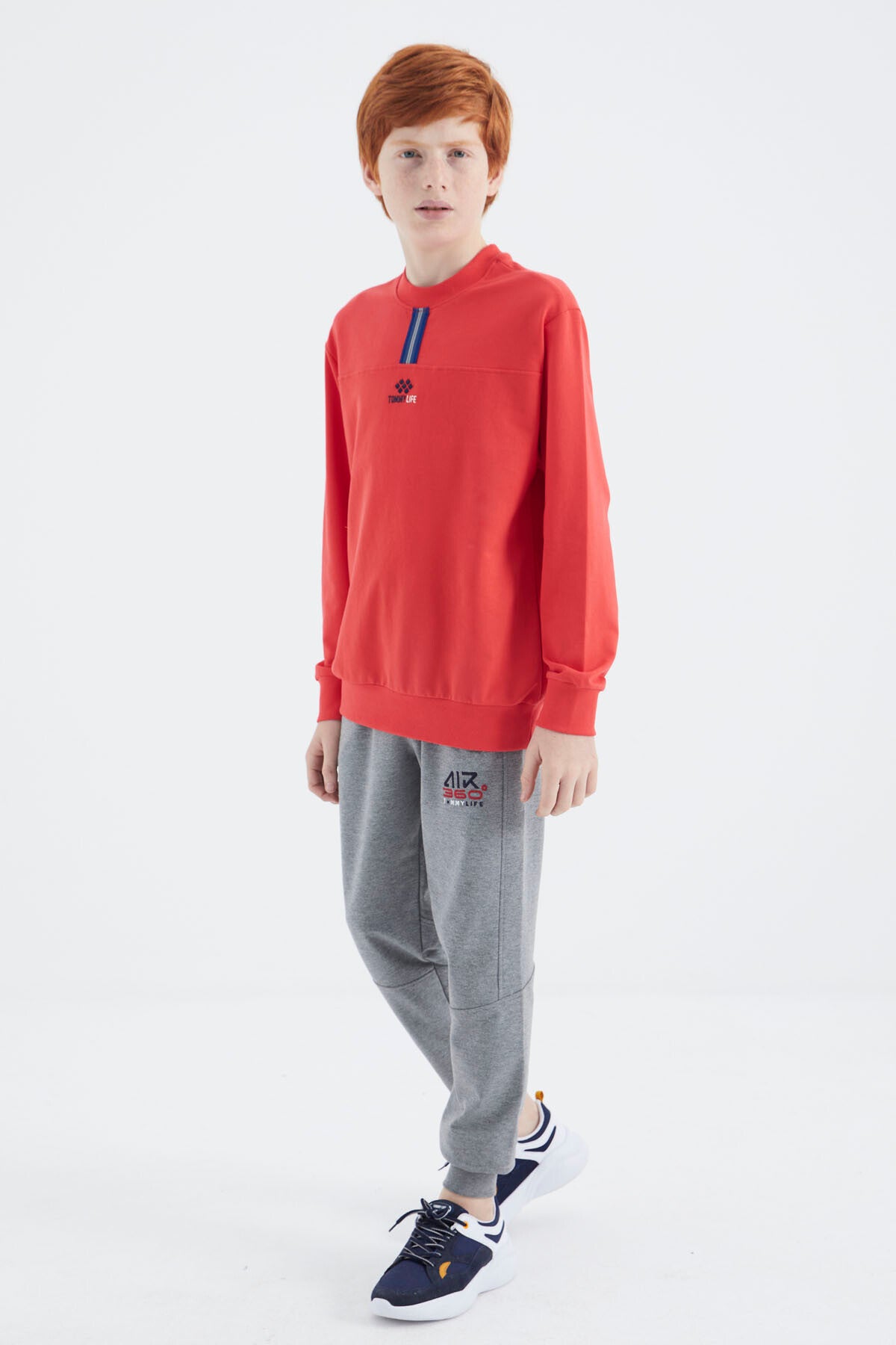 Fiesta O Collar Boys' Sweatshirt - 11178