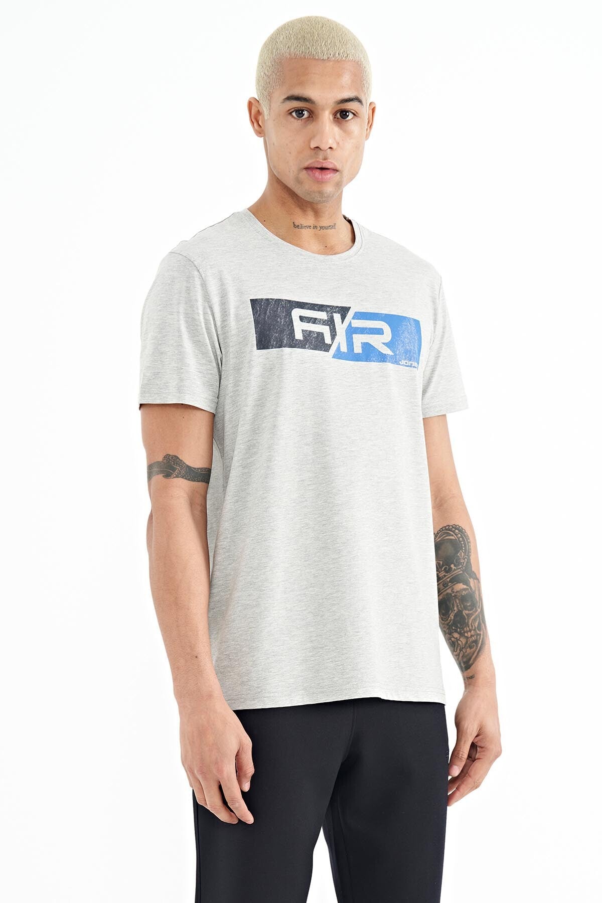 Casey Grey Standard Fit Men's T-Shirt - 88205