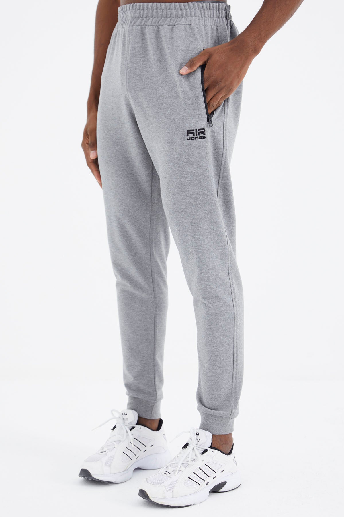 Igor Grey Melange Standard Mold Tracksuit Set - 85229