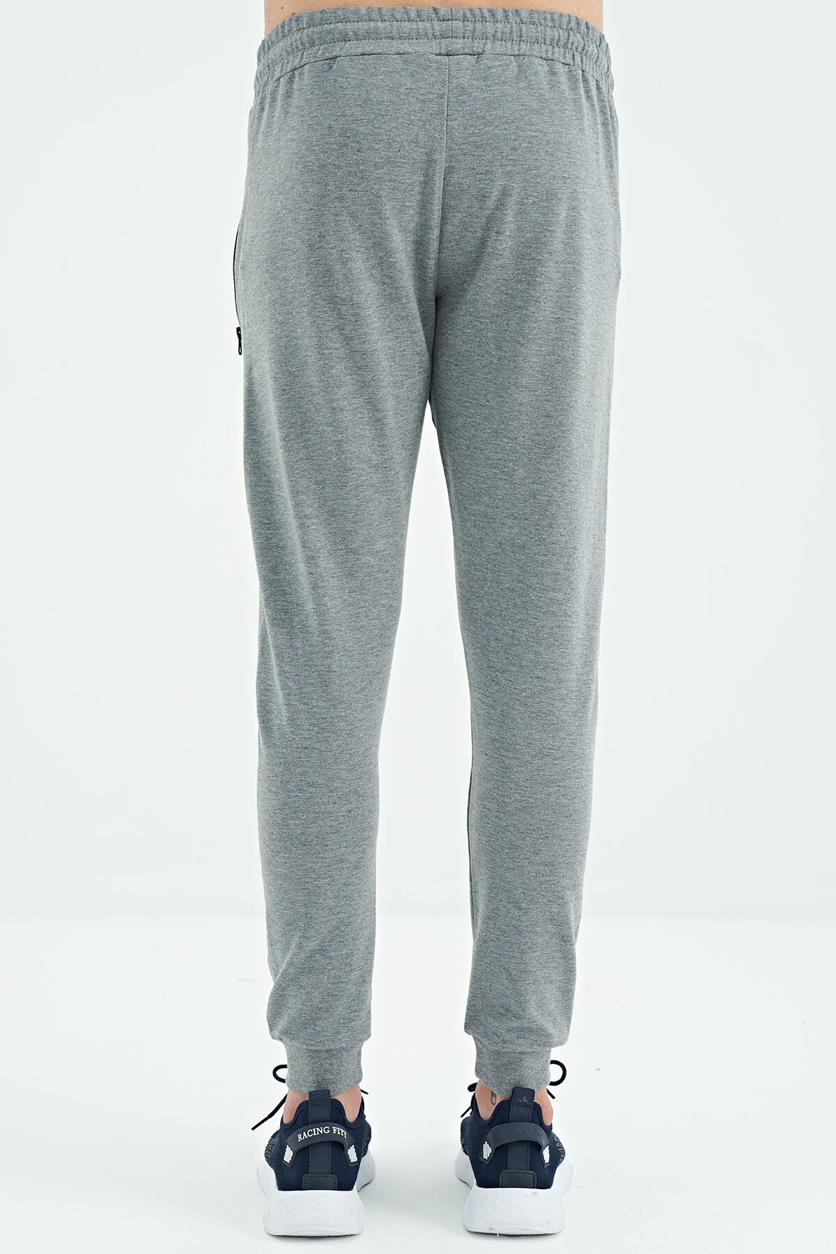 Black Jogger Men's Tracksuit Bottom - 84907