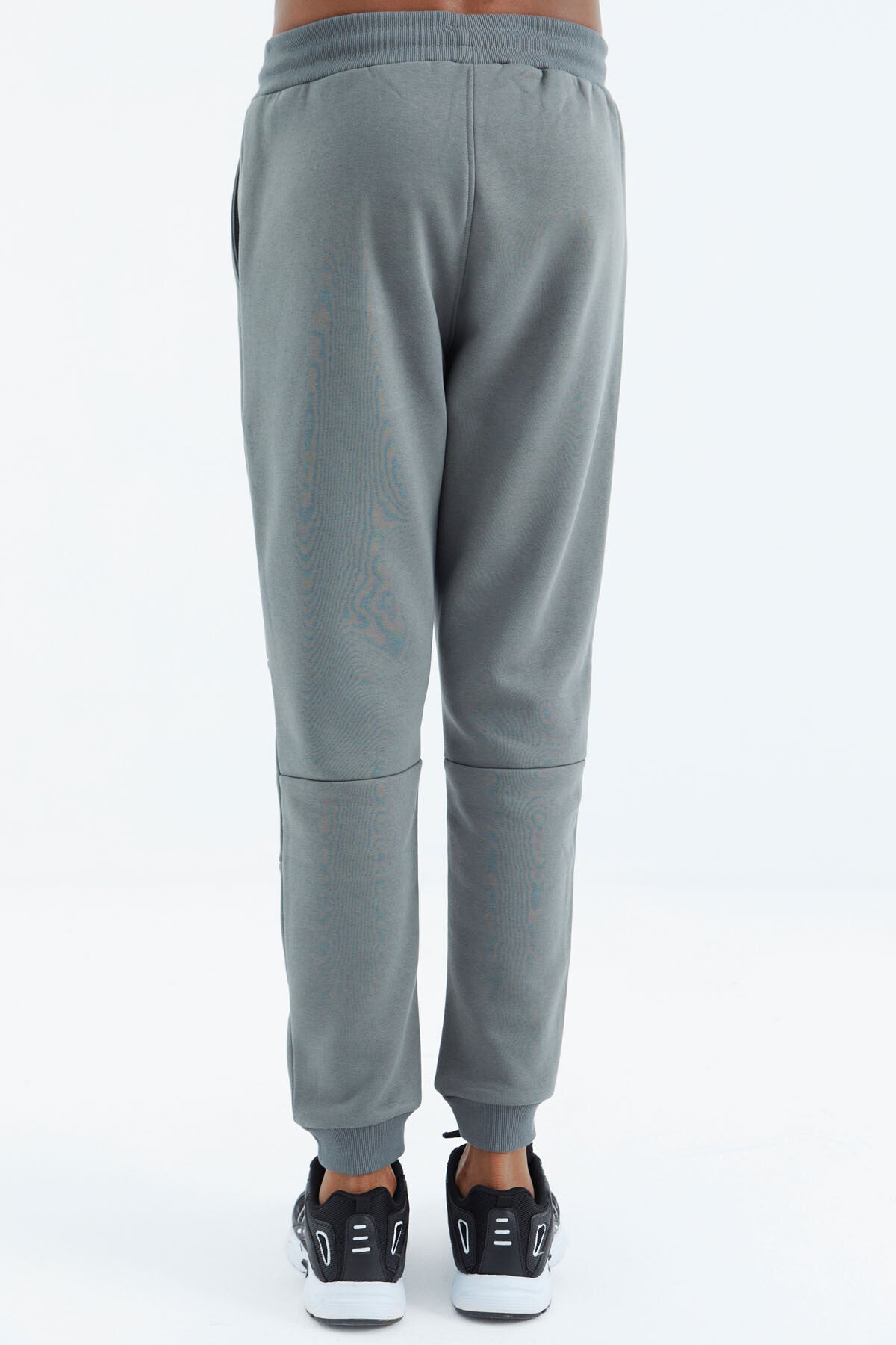 Ribbed Hem Detailed Relax Fit Men's Tracksuit Bottom - 82106
