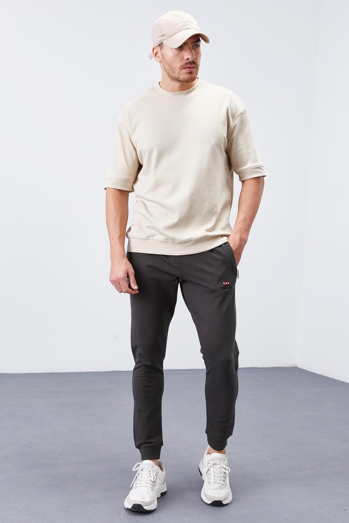 Khaki Men's Tracksuit