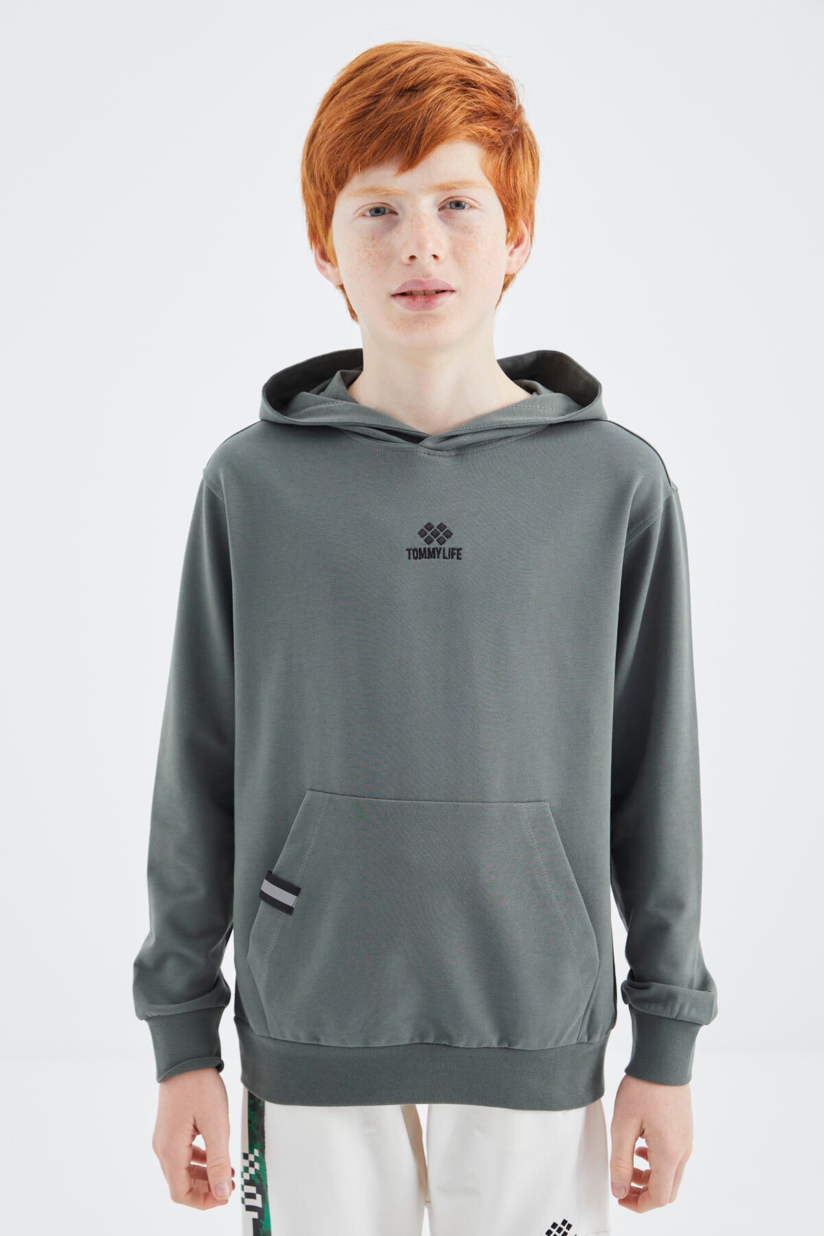 Hooded Boys' Sweatshirt - 11177