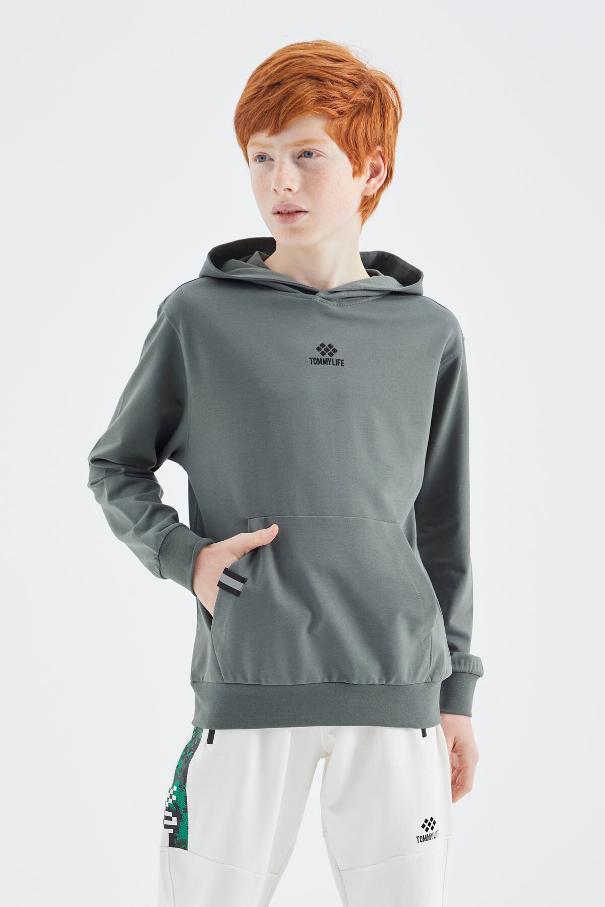 Hooded Boys' Sweatshirt - 11177