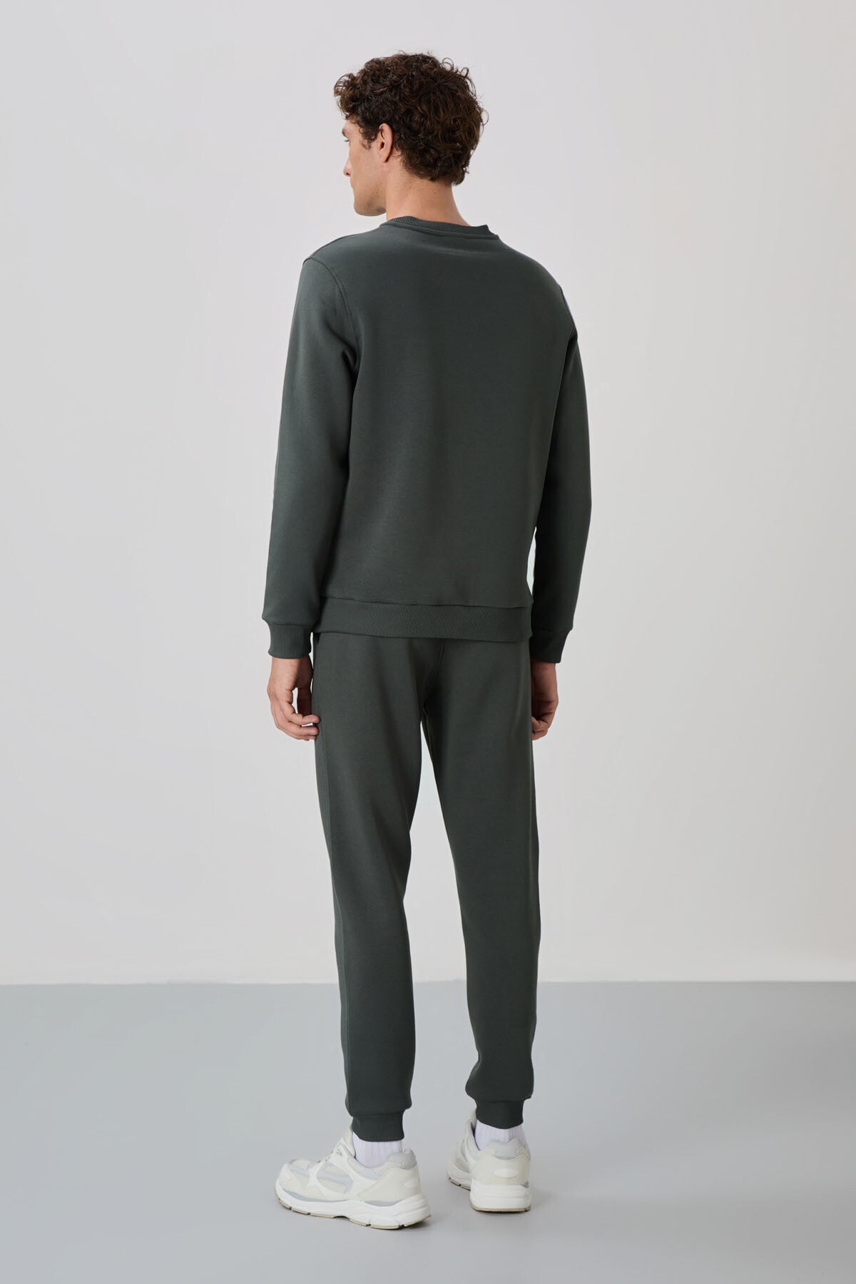 Andy Khaki Men's Hooded Tracksuit Set - 85190