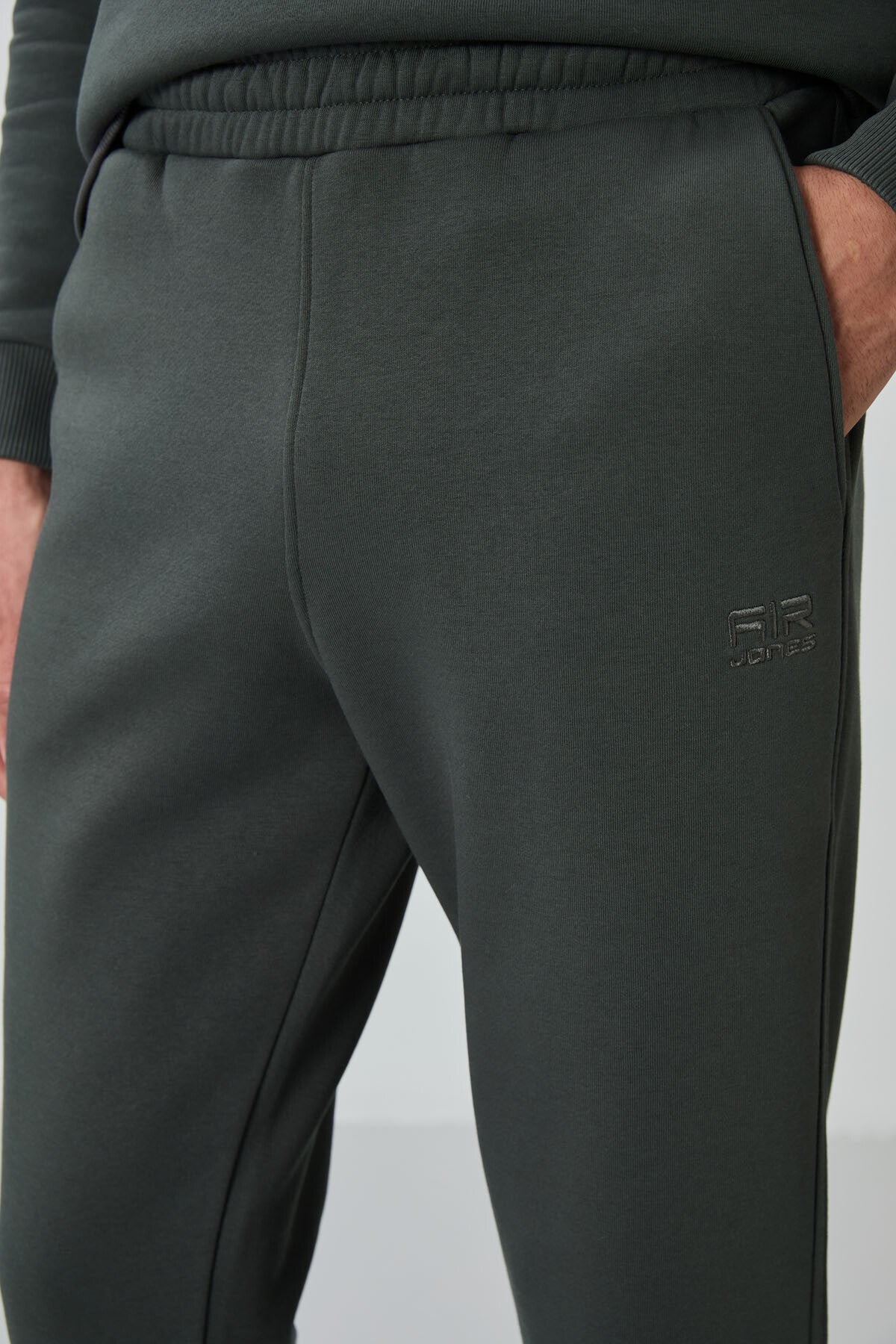 Andy Khaki Men's Hooded Tracksuit Set - 85190