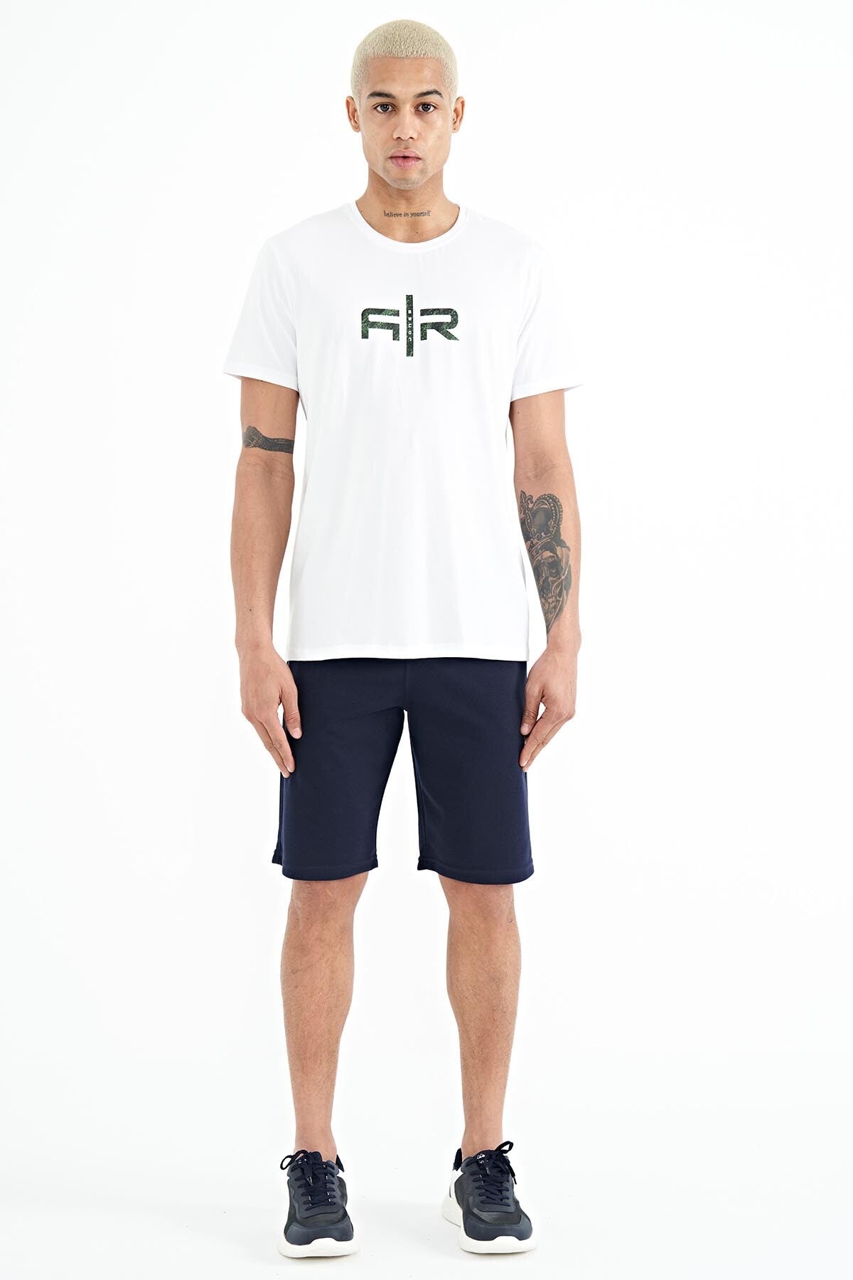 Antony Indigo Standard Fit Men's Shorts - 81247