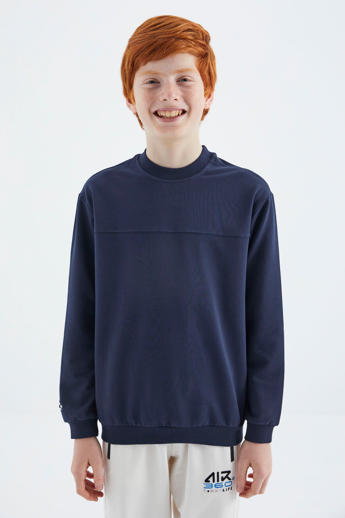 Indigo Basic Boys' Sweatshirt - 11173
