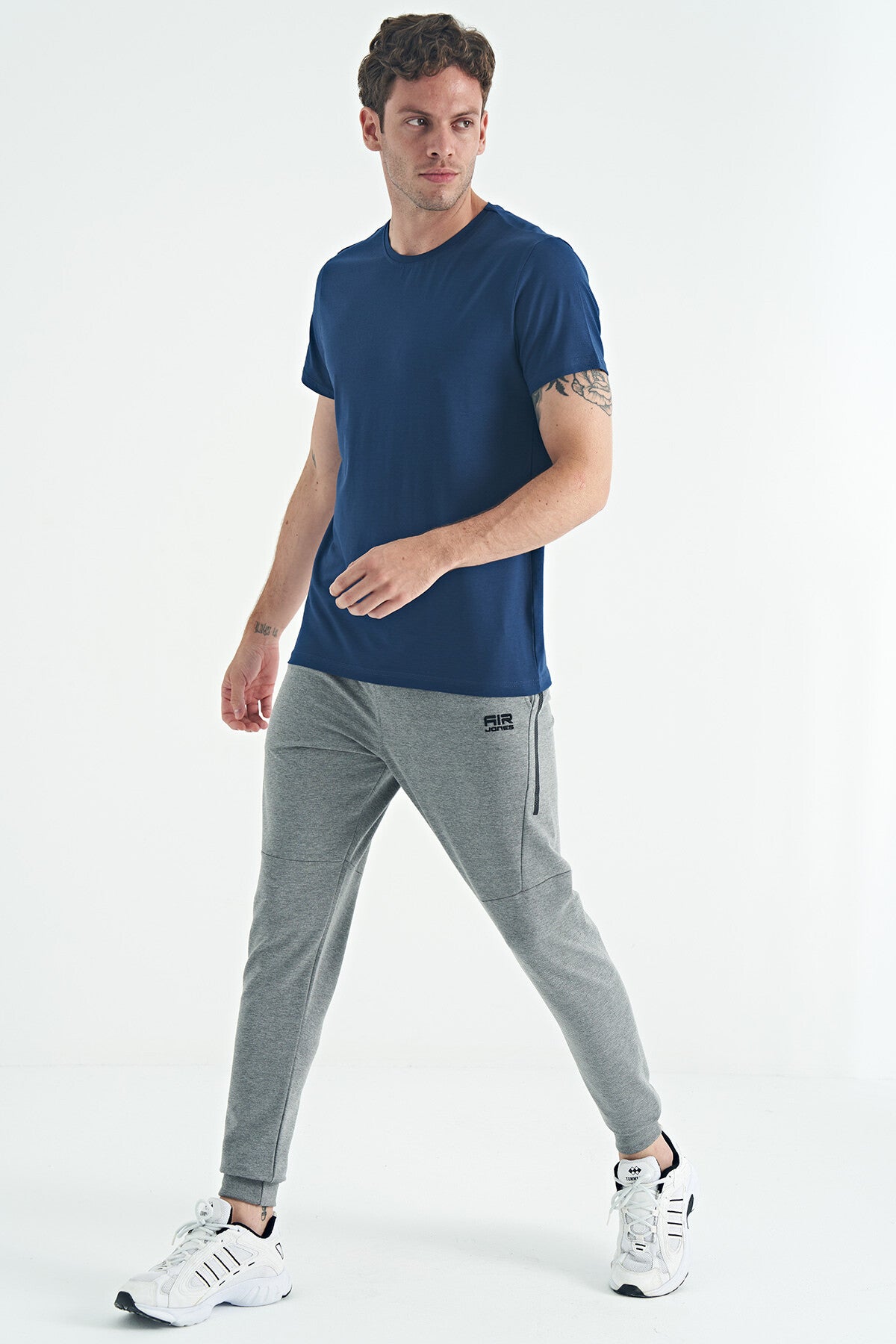 Indigo Basic Men's T-Shirt - 88245