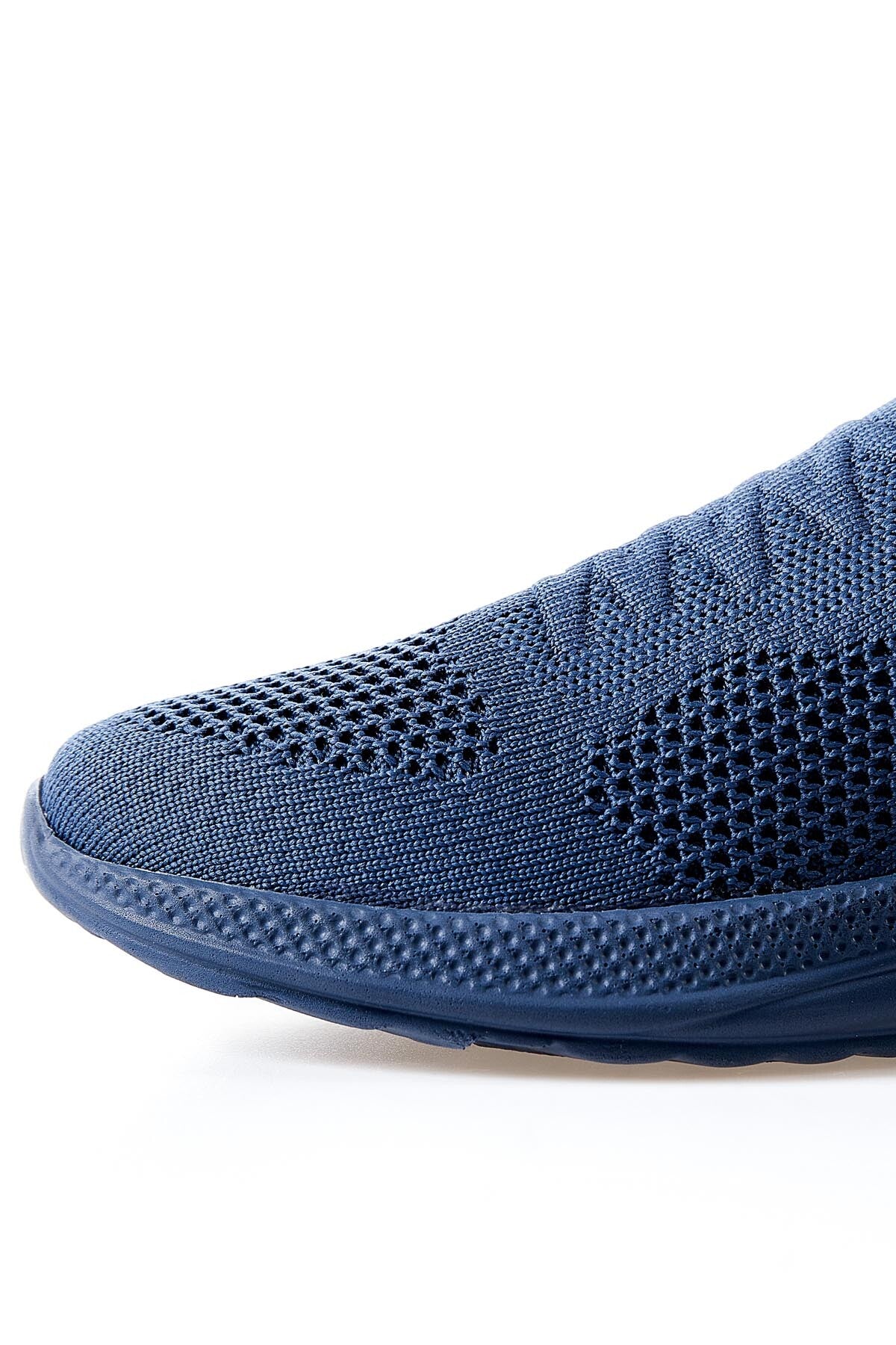 Indigo High Sole Fillet Laceless Light Flexible Women's Sports Shoes - 89207