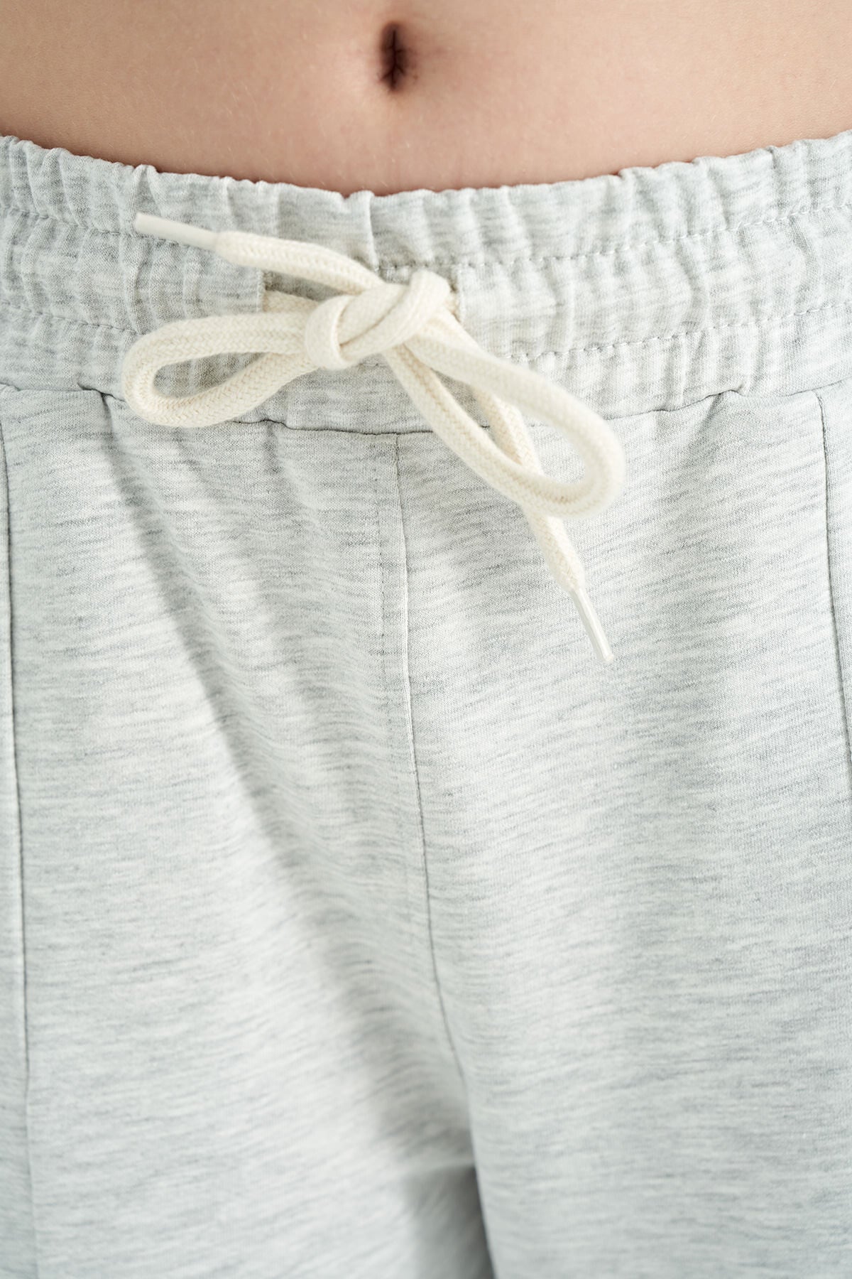 Detailed Laced Relax Fit Girls' Tracksuit Bottom - 75121
