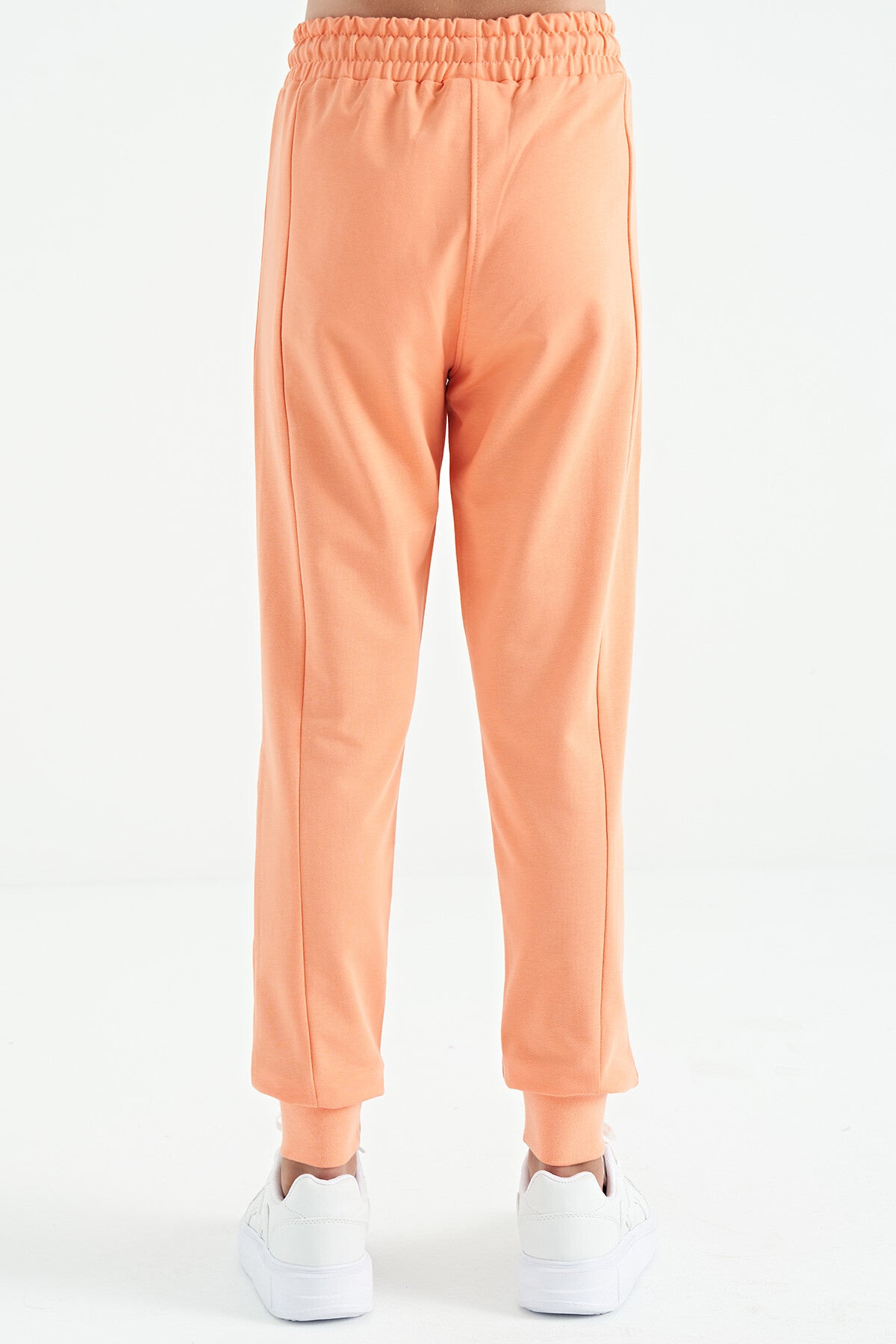 Melon Inner Side Lettering Embroidered Laced Standard Fit Jogger Girls Tracksuit Bottom - 75123