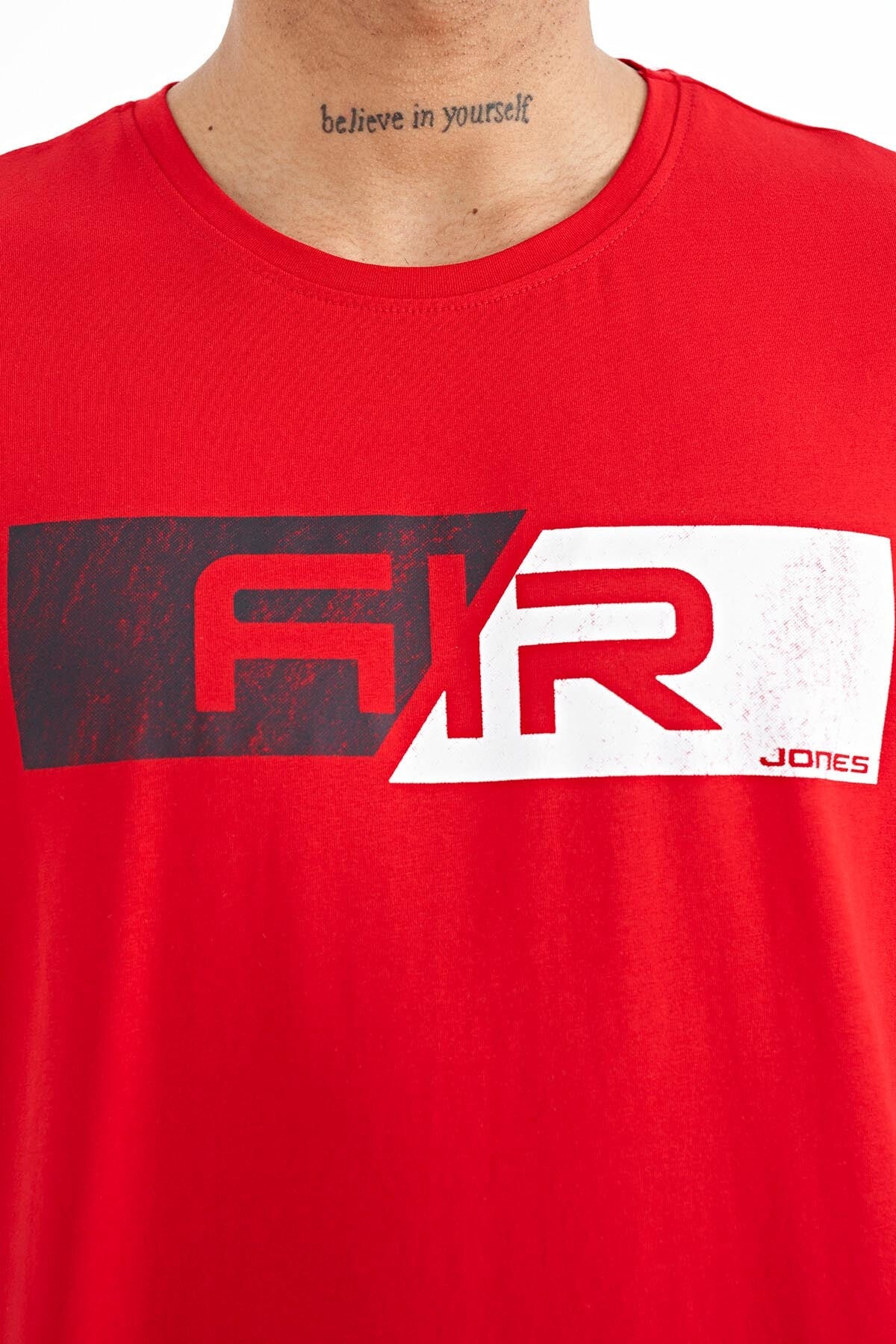 Casey Red Standard Fit Men's T-Shirt - 88205
