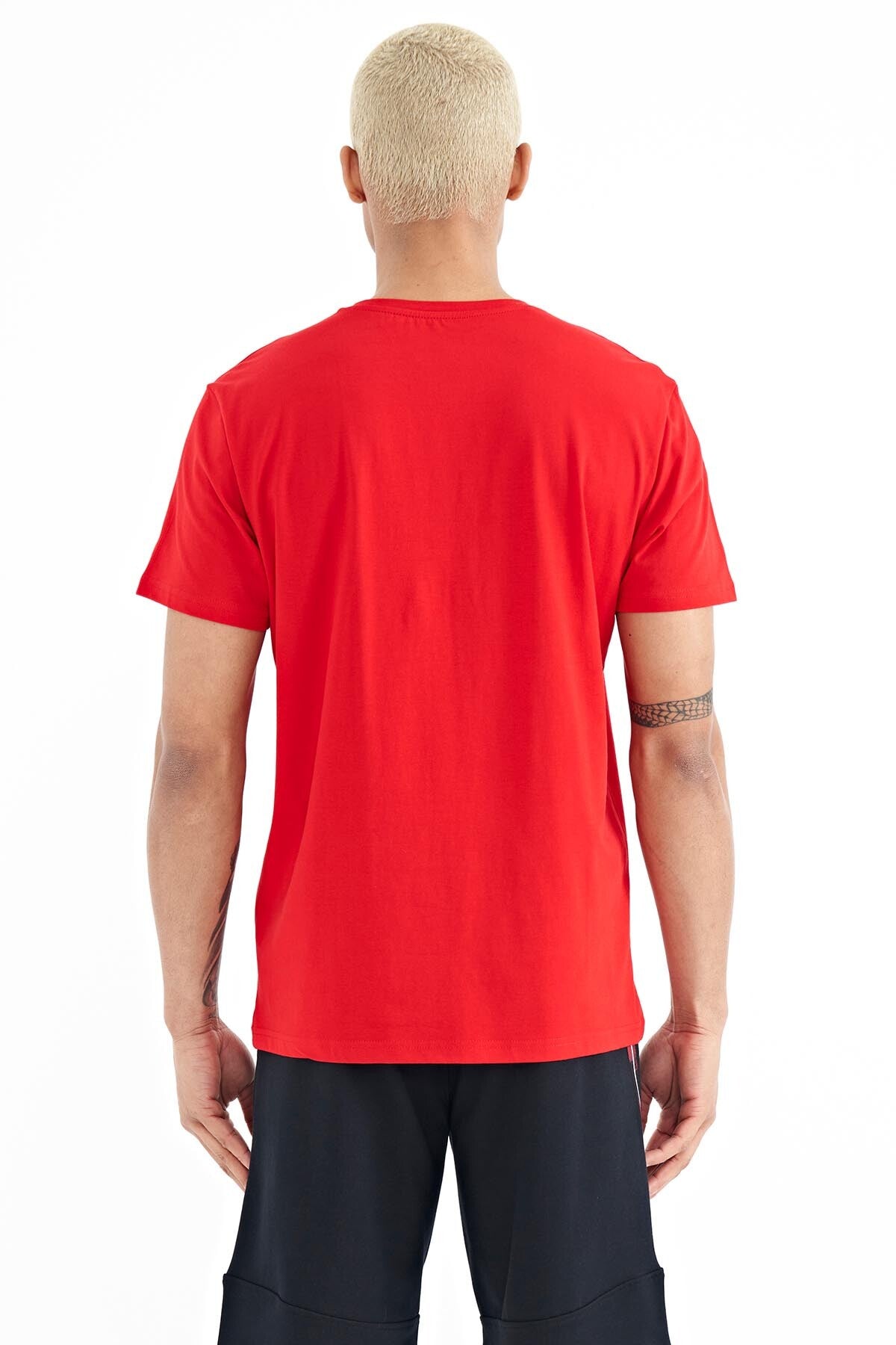 Casey Red Standard Fit Men's T-Shirt - 88205