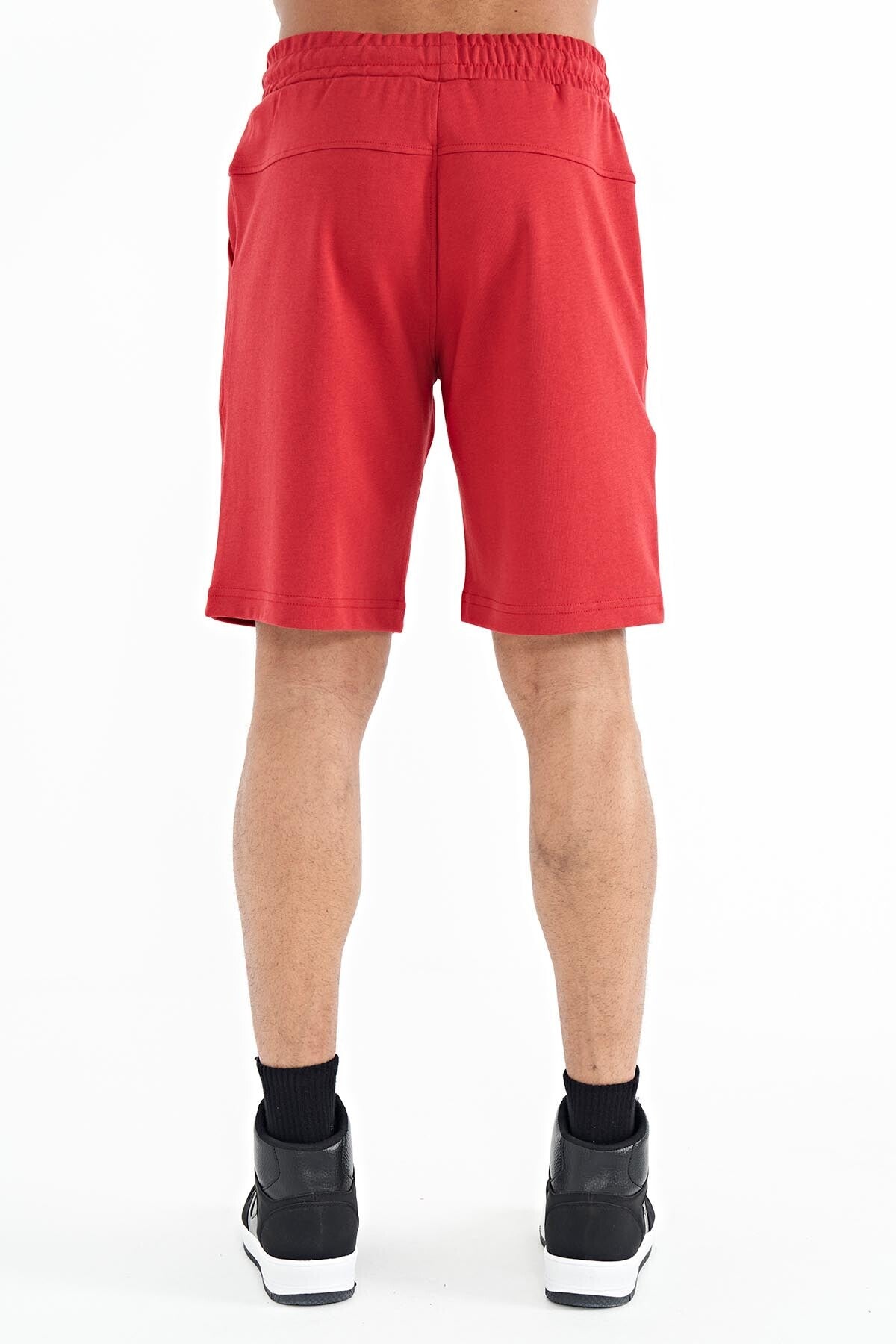 Alva Red Printed Men's Shorts - 81245