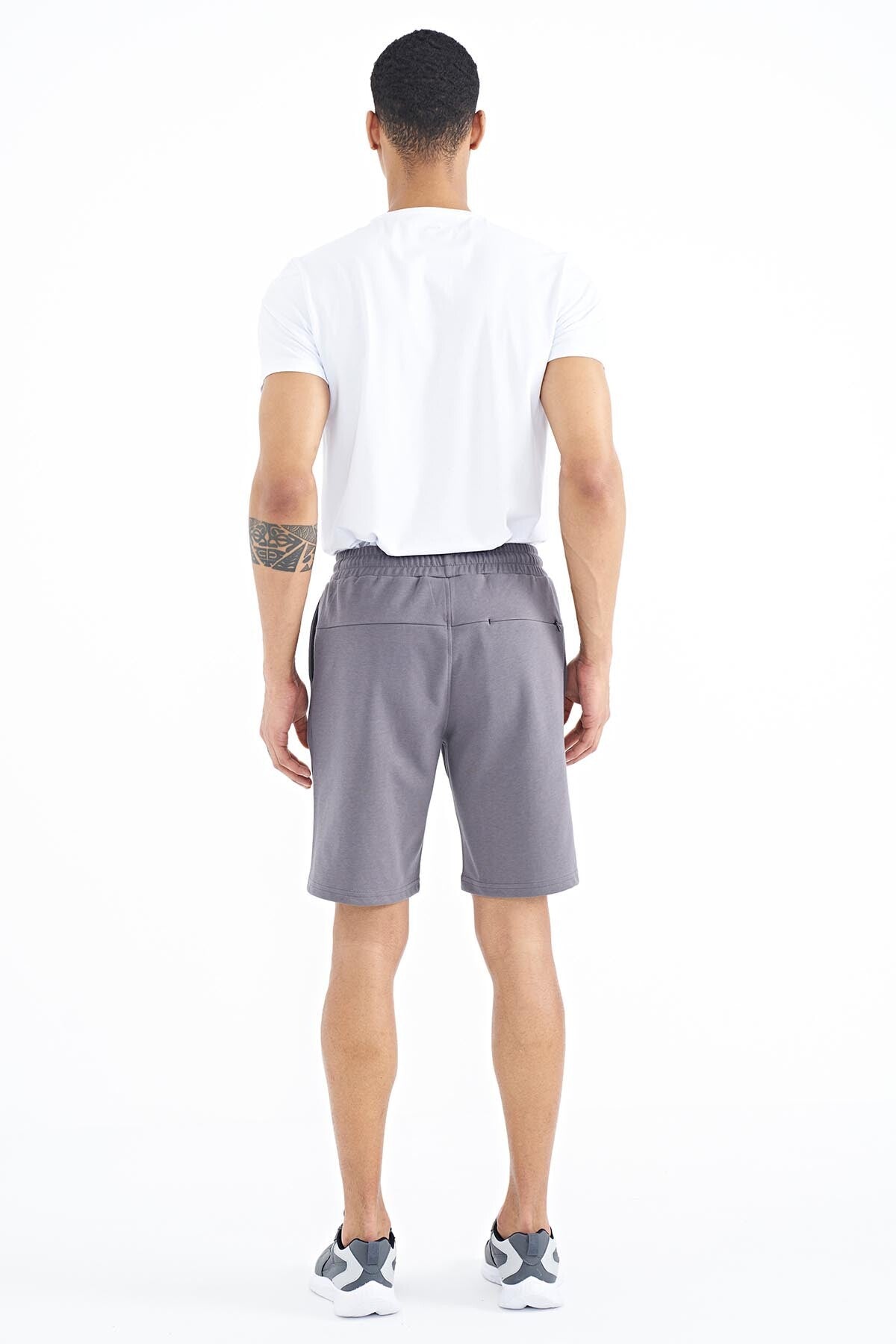 Evan Grey Standard Fit Men's Shorts - 81240