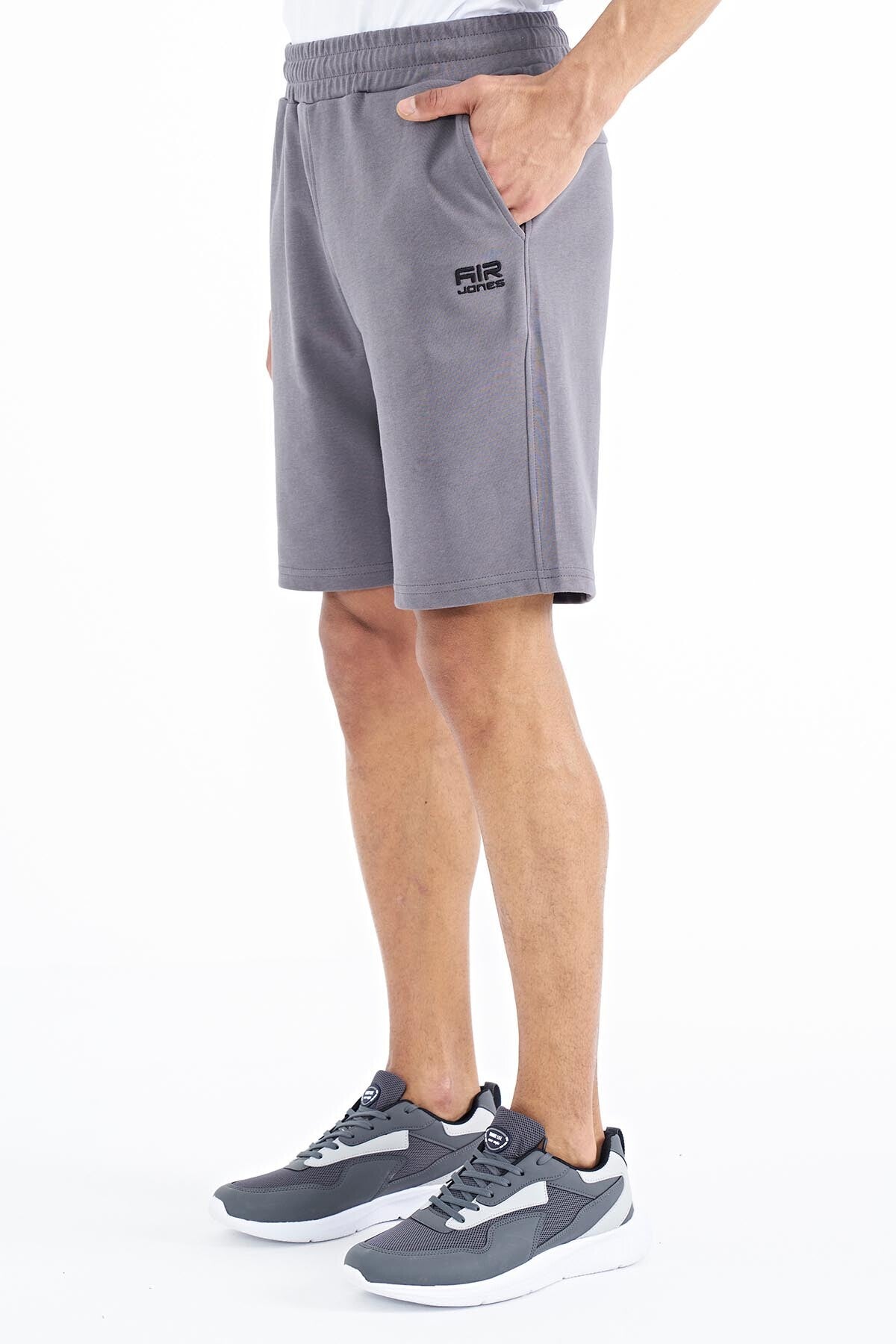 Evan Grey Standard Fit Men's Shorts - 81240