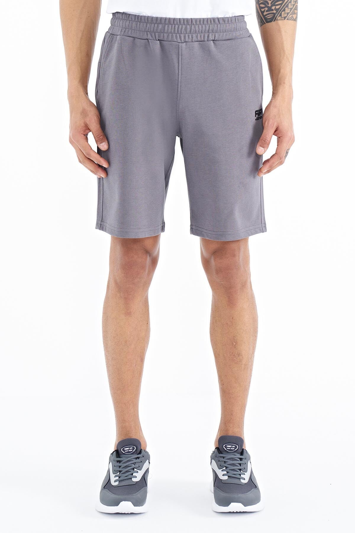Evan Grey Standard Fit Men's Shorts - 81240