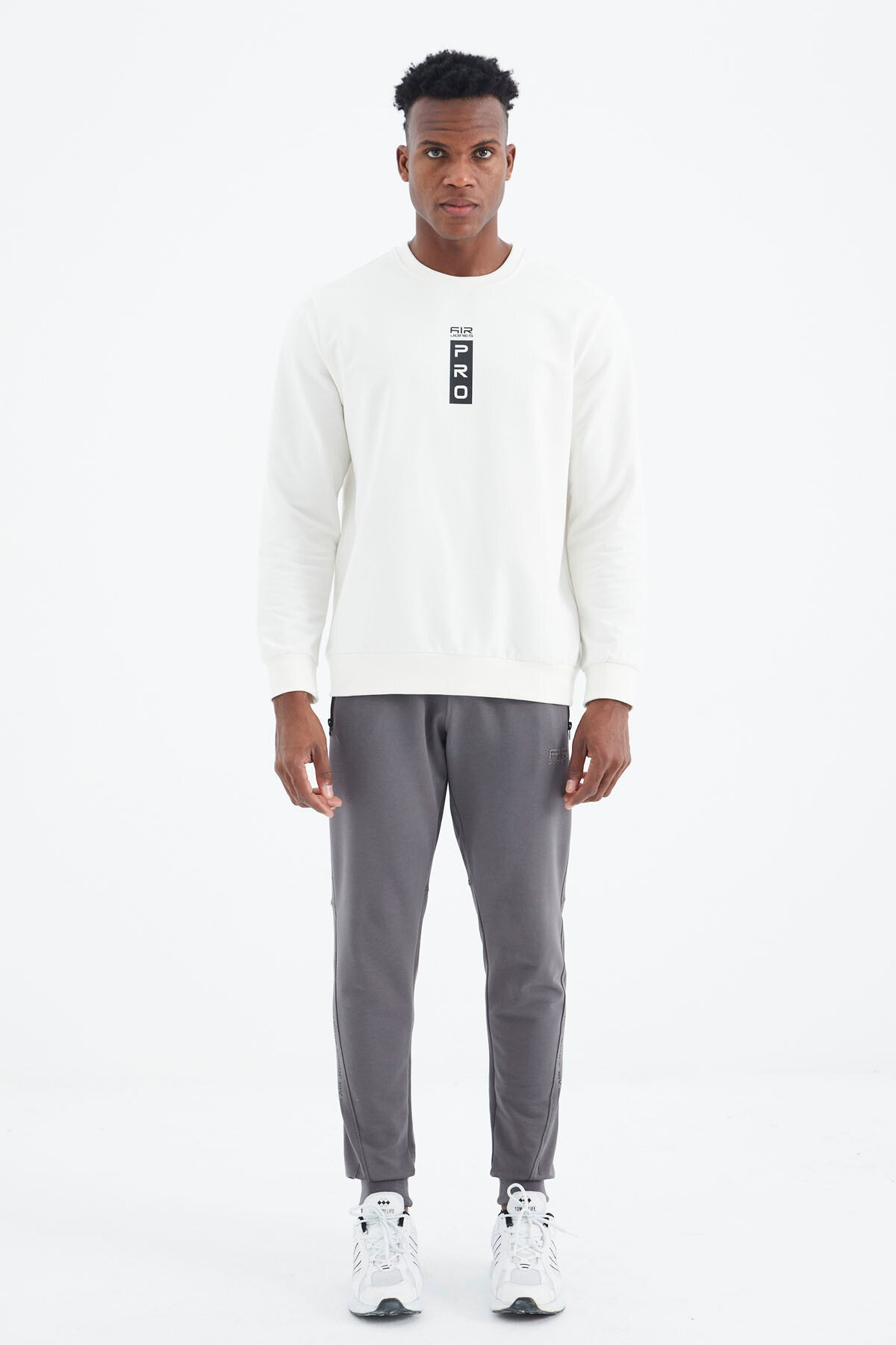 Harold Dark Grey Jogger Men's Tracksuit Bottom - 82112