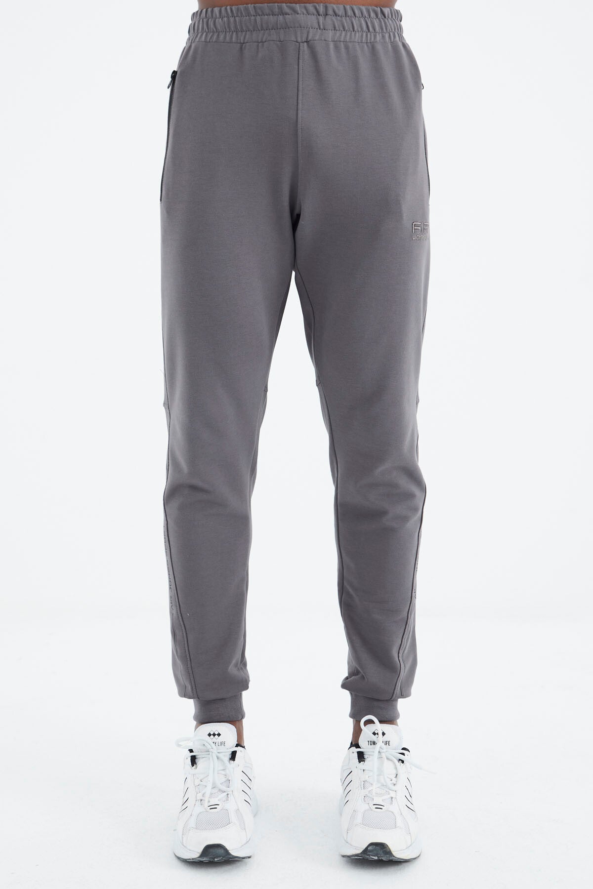 Harold Dark Grey Jogger Men's Tracksuit Bottom - 82112